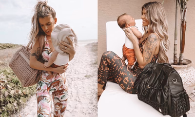 elsey Floyd Styles the Levy and Paige with Beach Riot Athleisure Wear
