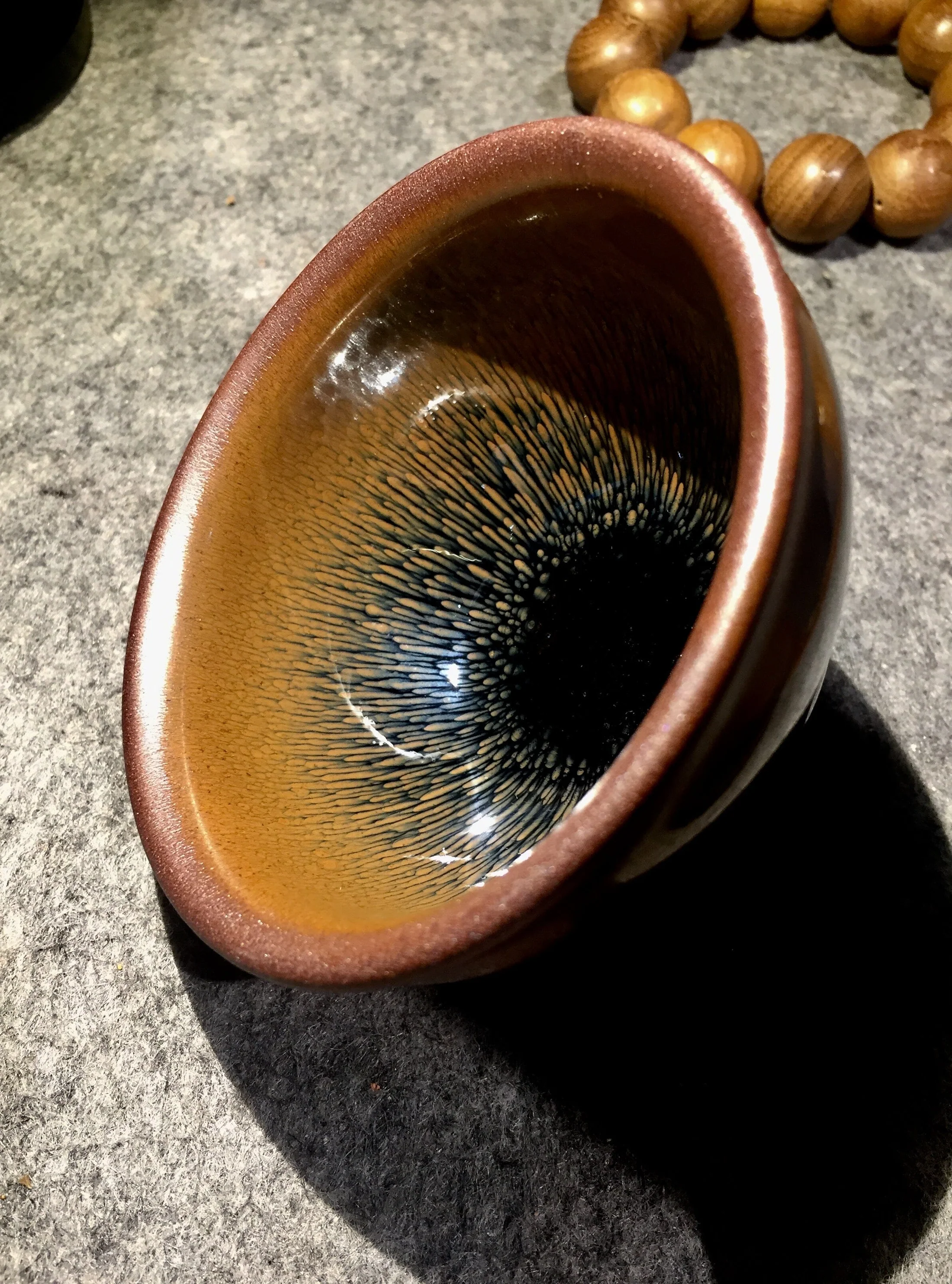 Illustrated Explanation of Jianzhan's 5 Glaze Colors in Kiln Transformation.