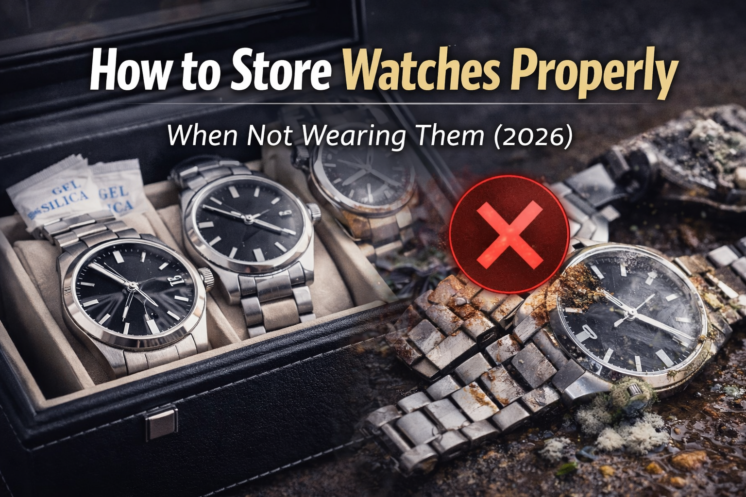 How to Store Watches Properly When Not Wearing Them (2026)