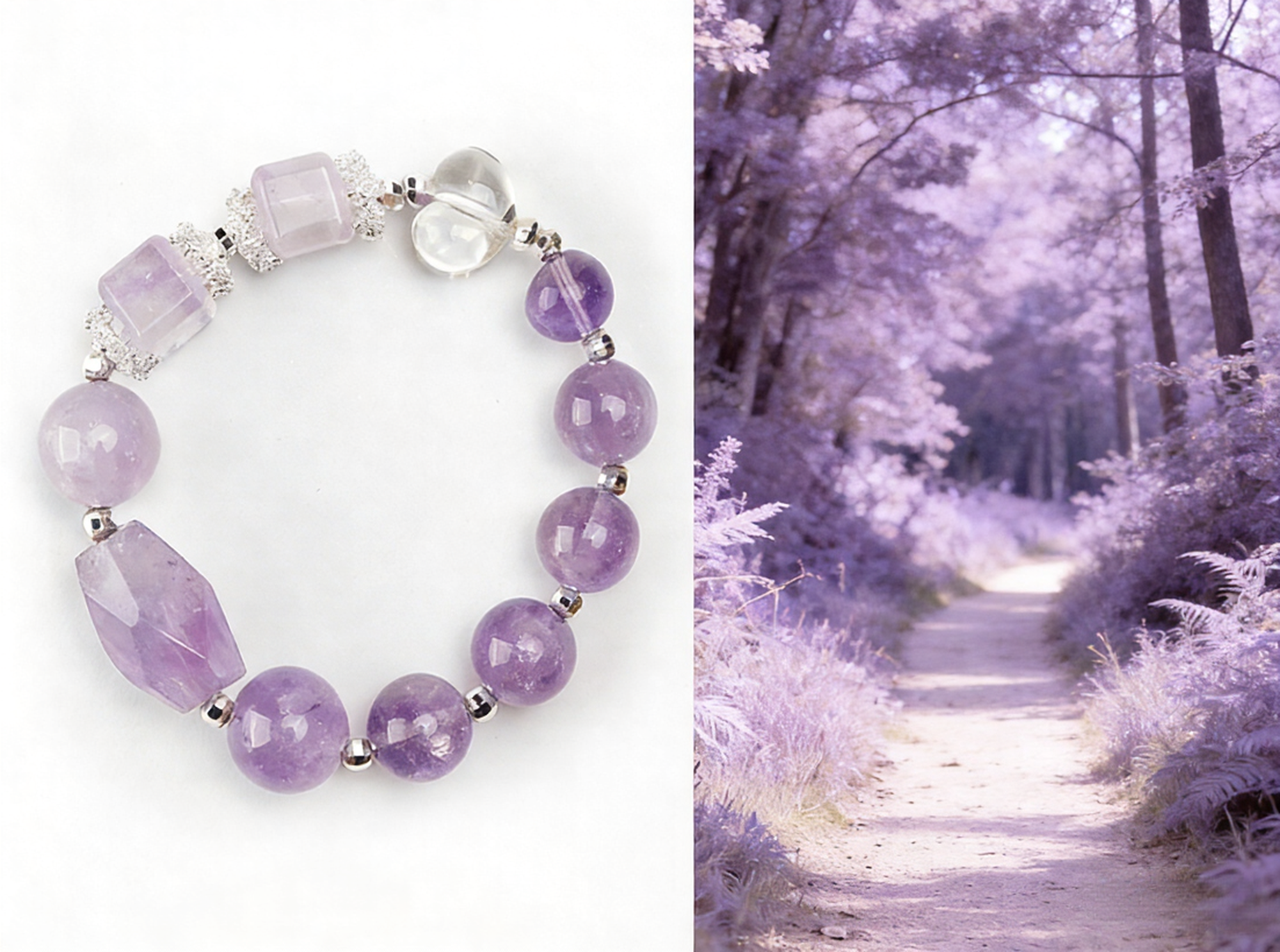 Lavender Cloud Bracelet: A Cloud of Calm on Your Wrist 💜