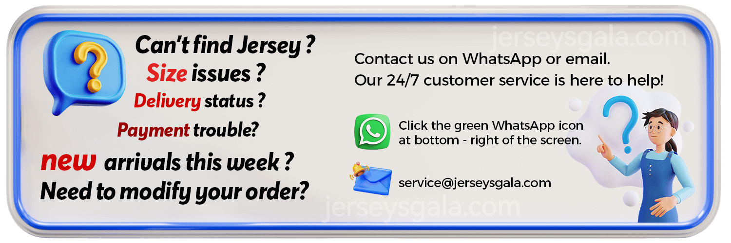 JerseysGala.com |  -Customize Name, Number and Patch | Worldwide Shipping