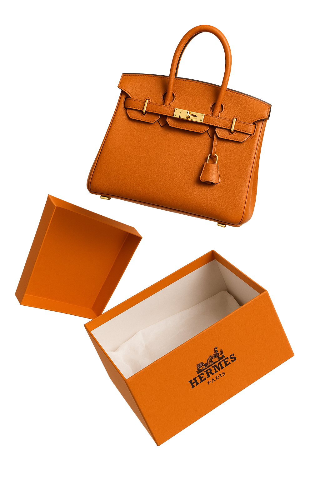 Vaultier unboxing — branded box and dust bag