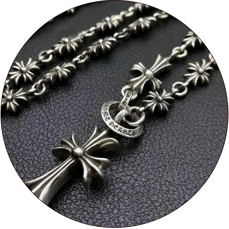 Chrome Hearts Cross Ring - Gothic 925 Sterling Silver Jewelry | David Studio