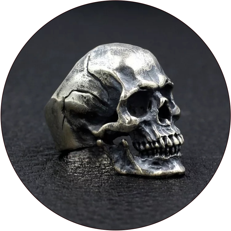 Chrome Hearts Cross Ring - Gothic 925 Sterling Silver Jewelry | David Studio