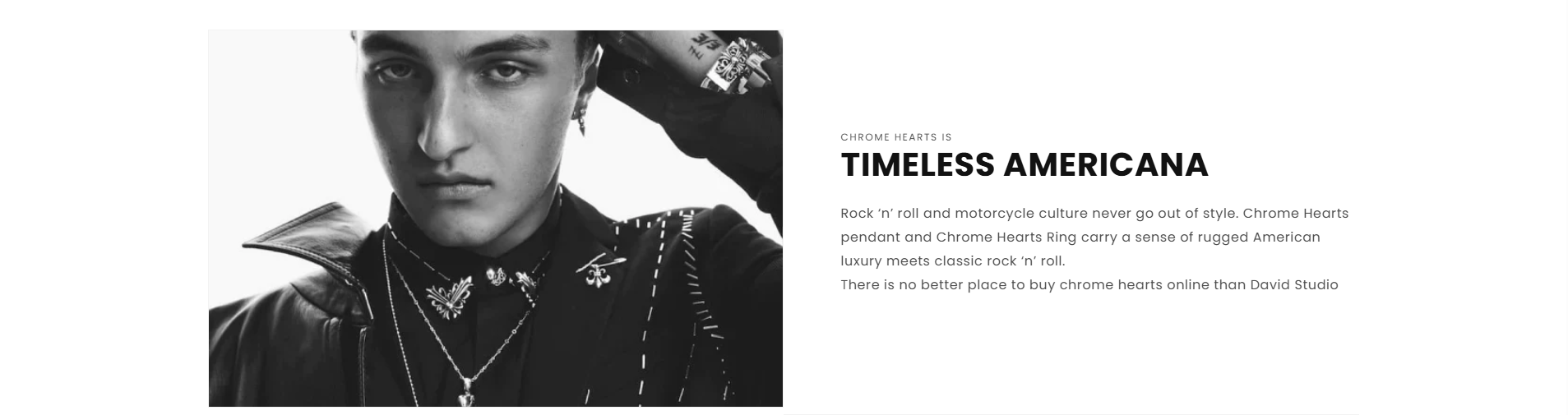 Chrome Hearts Cross Ring - Gothic 925 Sterling Silver Jewelry | David Studio