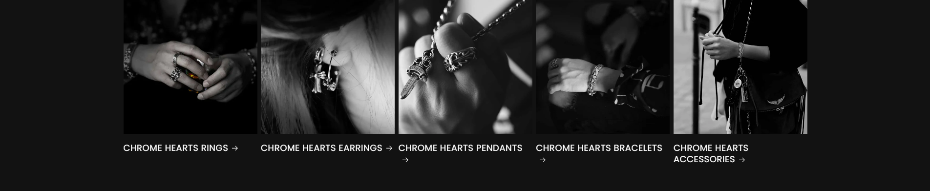 Chrome Hearts Cross Ring - Gothic 925 Sterling Silver Jewelry | David Studio