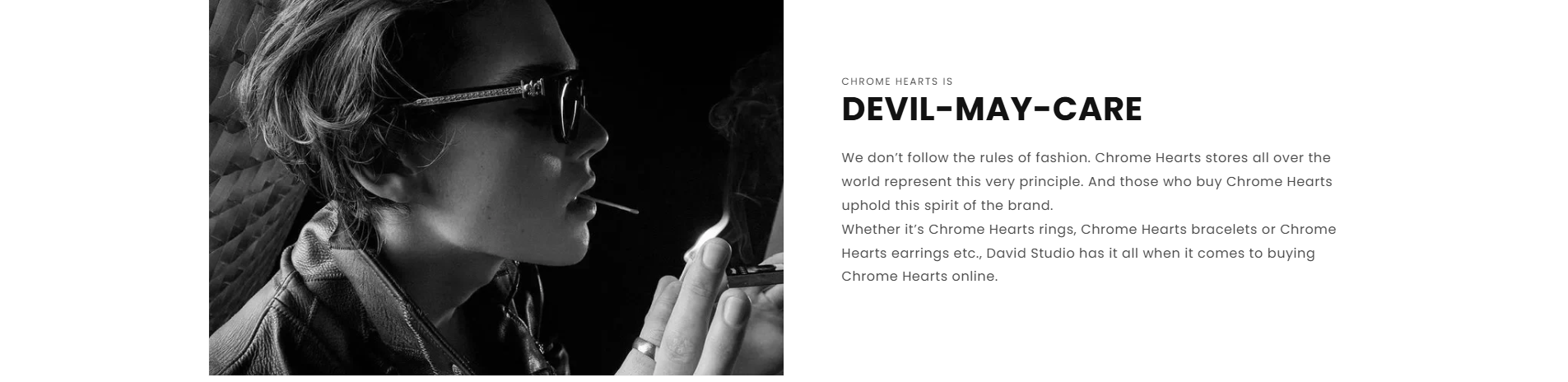 Chrome Hearts Cross Ring - Gothic 925 Sterling Silver Jewelry | David Studio