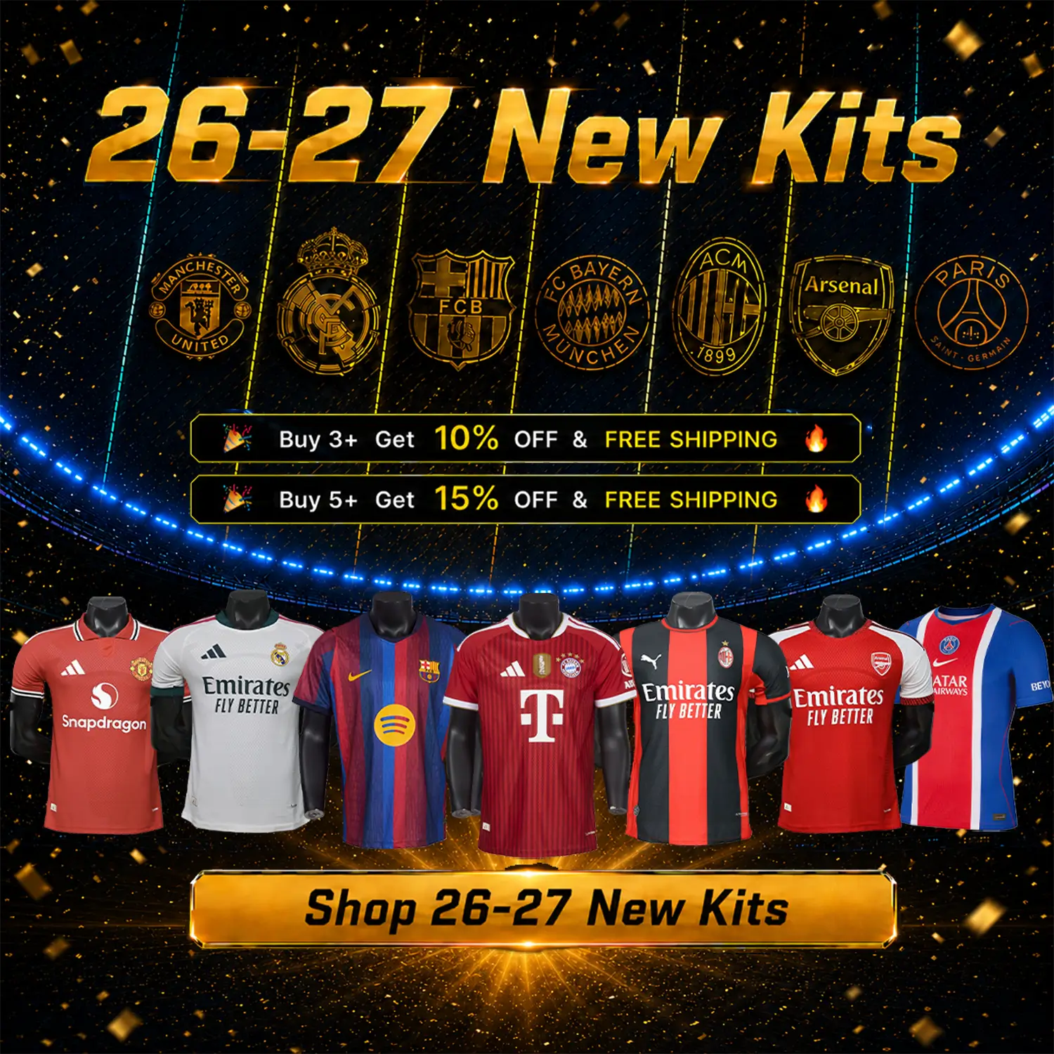 Unitedfootballkit.com |  -Customize Name, Number and Patch | Worldwide Shipping