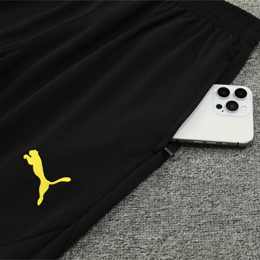 JerseysGala.com | Dortmund 24-25 Long Sleeve Training Set - Yellow -Customize Name, Number and Patch | Worldwide Shipping