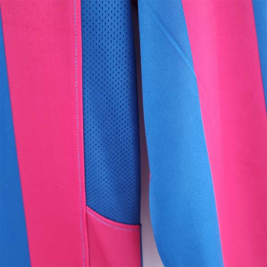 SIUjerseys-Retro Barcelona 05-06 Home Long Sleeve Jersey - UEFA Champions League Final