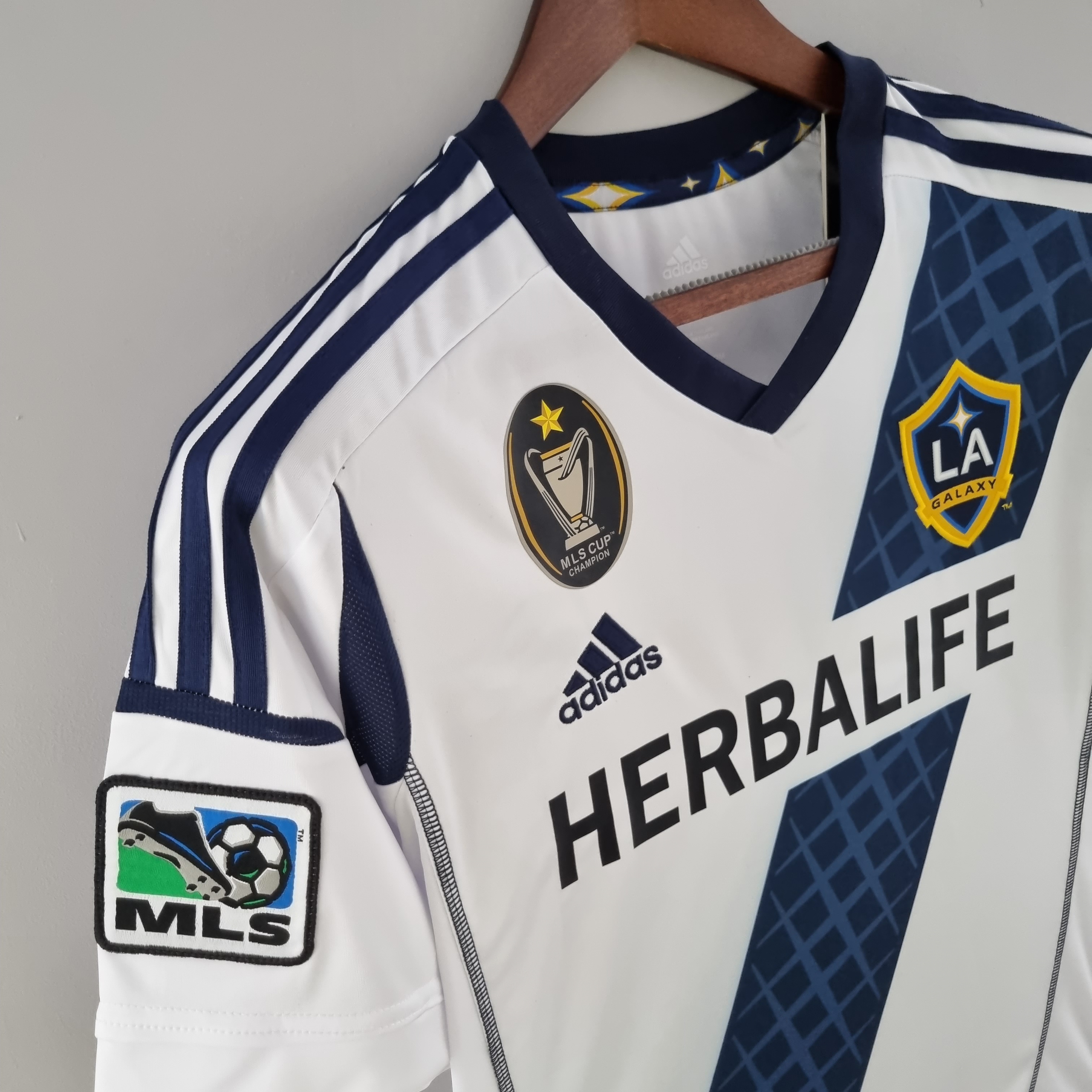 unitedfutballjersey-Retro LA Galaxy 2012 Home Stadium Jersey