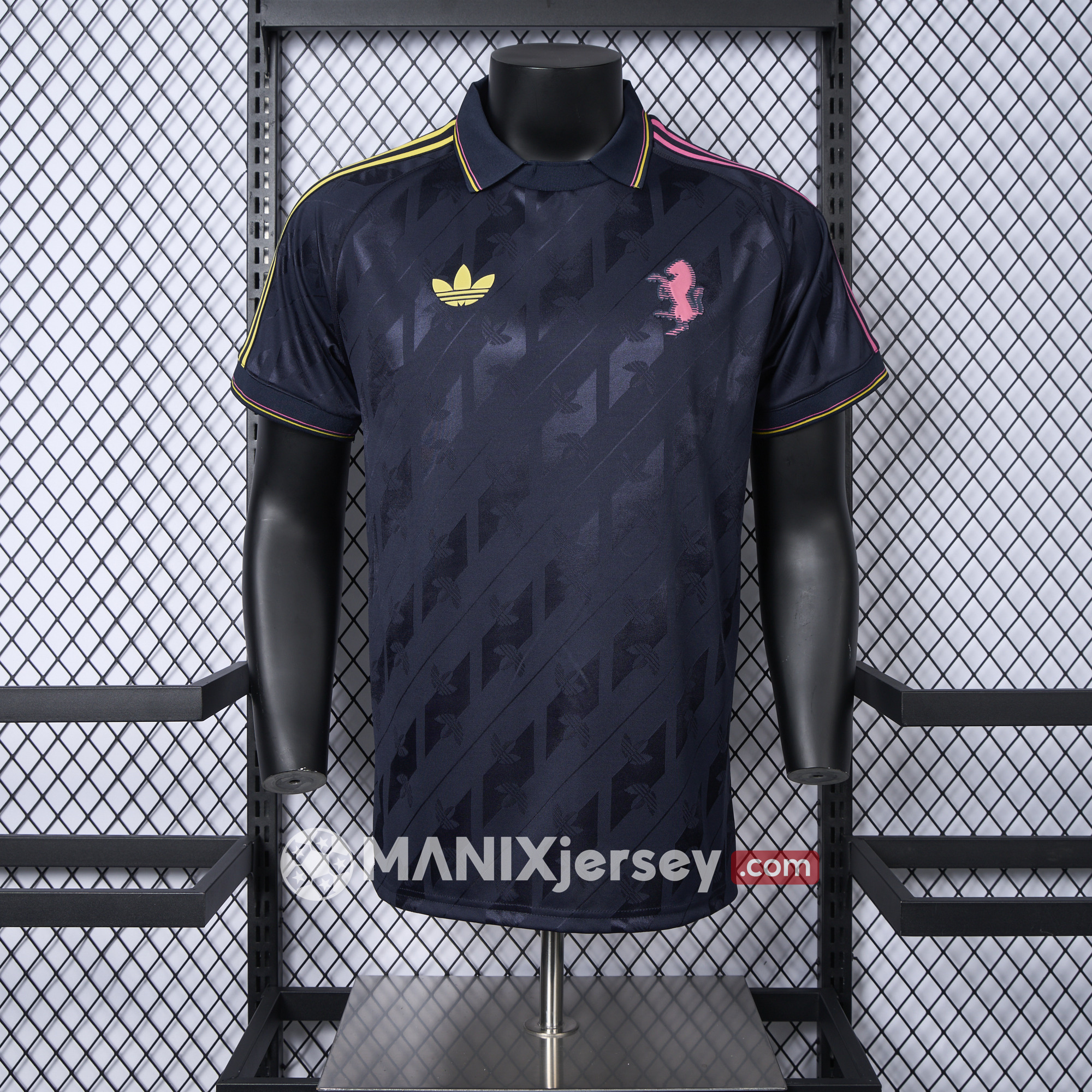 ManixJersey.com | Juventus 24-25 Originals LFSTLR Deep Blue Jersey - Player Version -Customize Name, Number and Patch | Worldwide Shipping