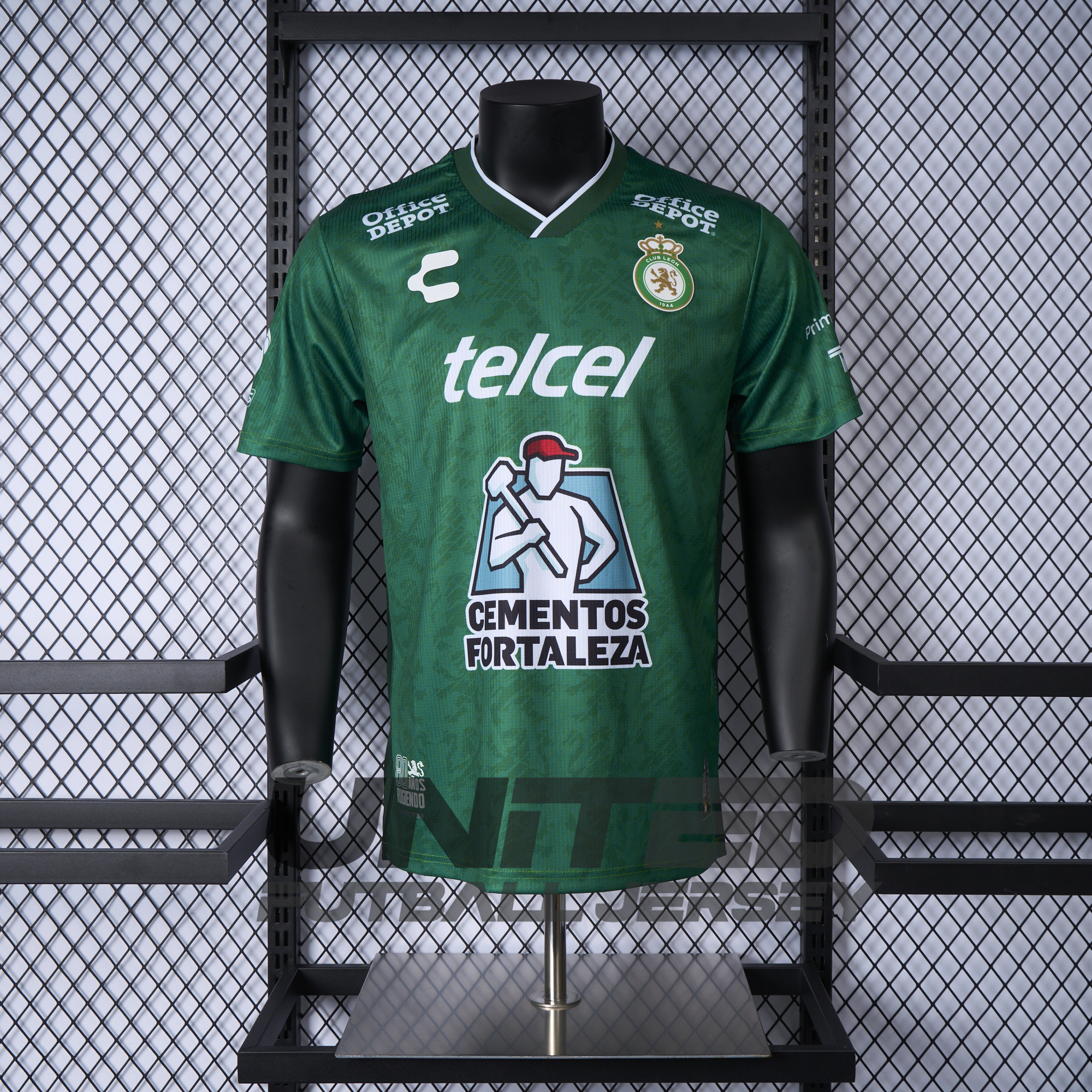 unitedfutballjersey-Club León Club Leon 24-25 Home Stadium Jersey - Player Version