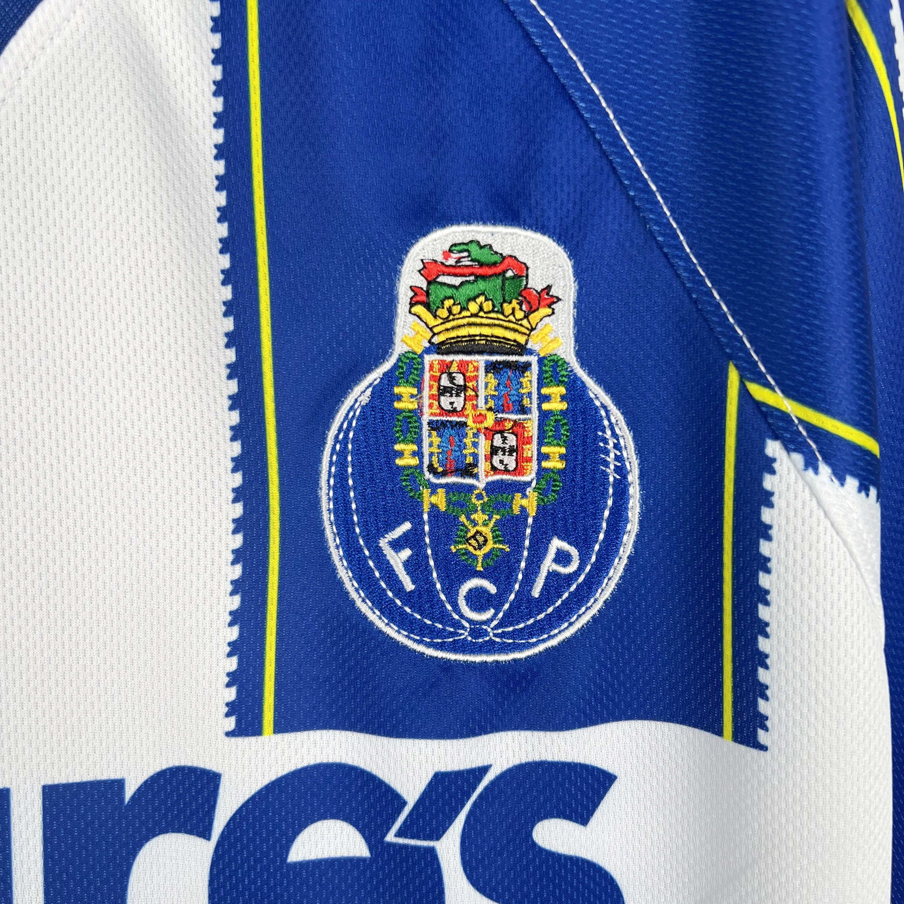 ManixJersey.com | Retro Porto 1997-99 Home Stadium Jersey -Customize Name, Number and Patch | Worldwide Shipping