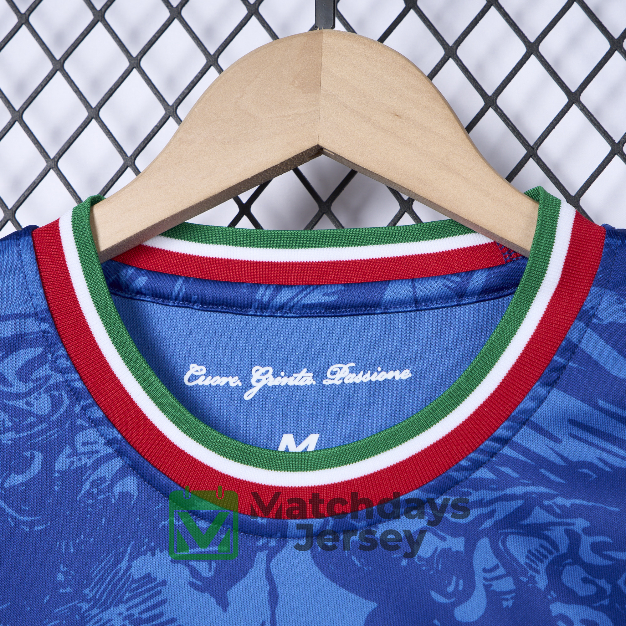 GlobeJersey-Italy 2024 Blue Special Edition Jersey - Fans Version