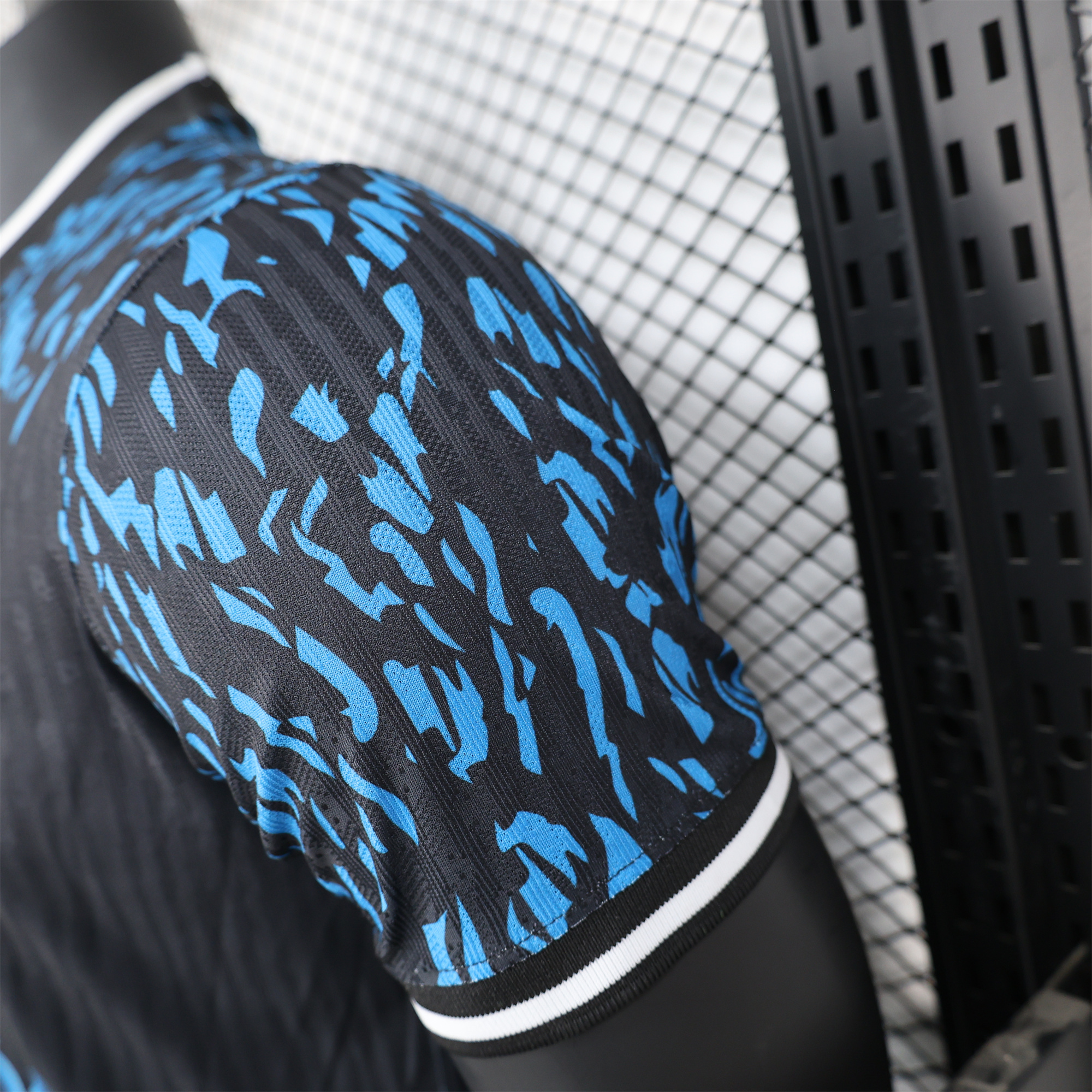 SIUjerseys-Barcelona 24-25 Balck and Blue Lion Special Edition Jersey - Player Version