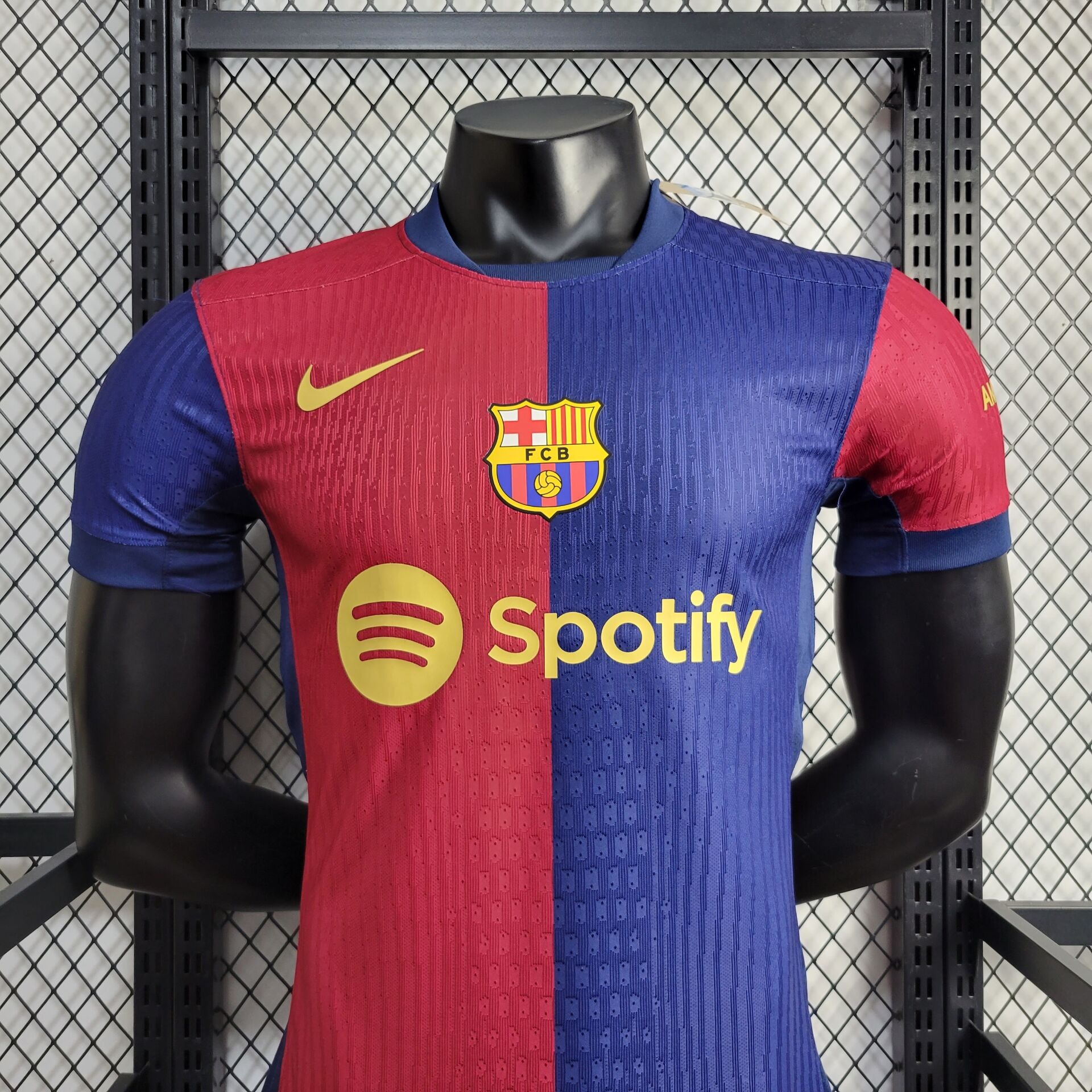 JerseysGala.com | Barcelona 24-25 Home Stadium Jersey - Player Version -Customize Name, Number and Patch | Worldwide Shipping
