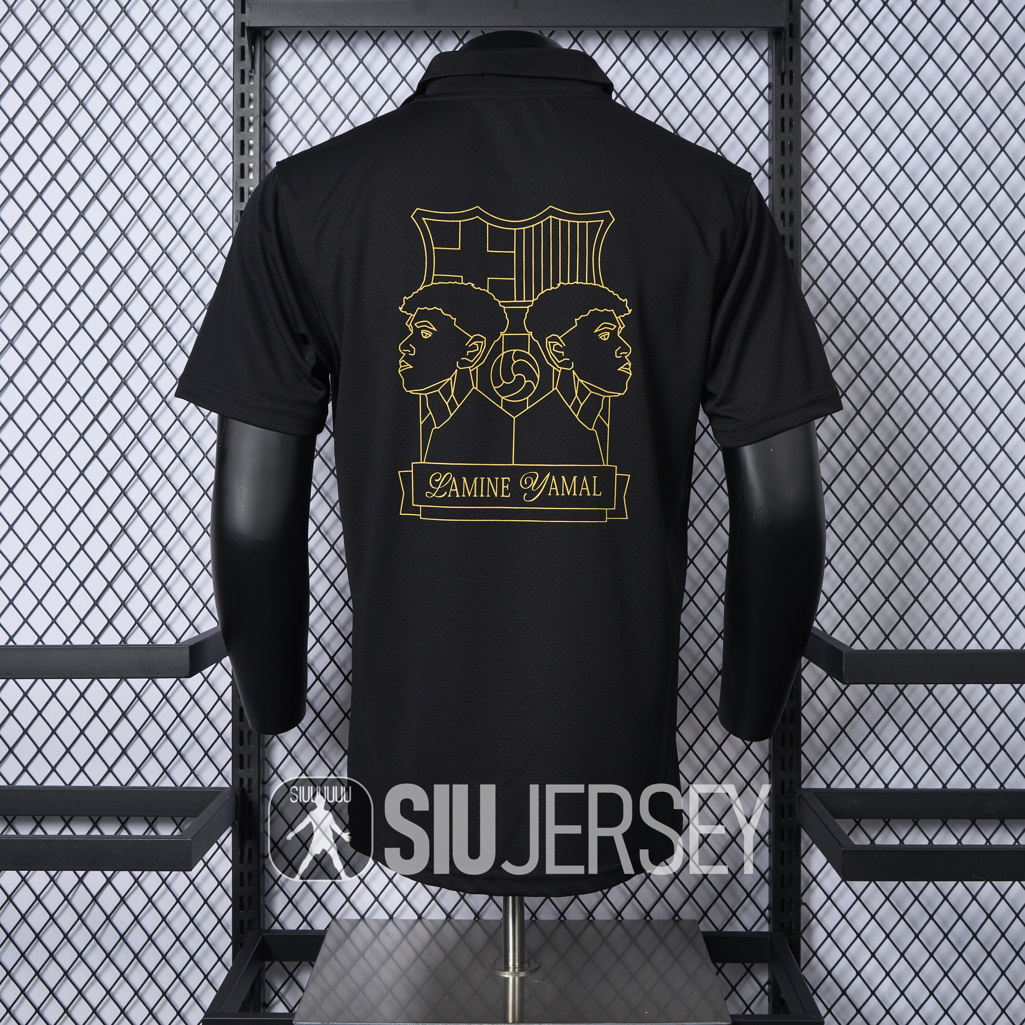 UltraTrikot-Barcelona 24-25 Yamal Anniversary Black Jersey - Player Version