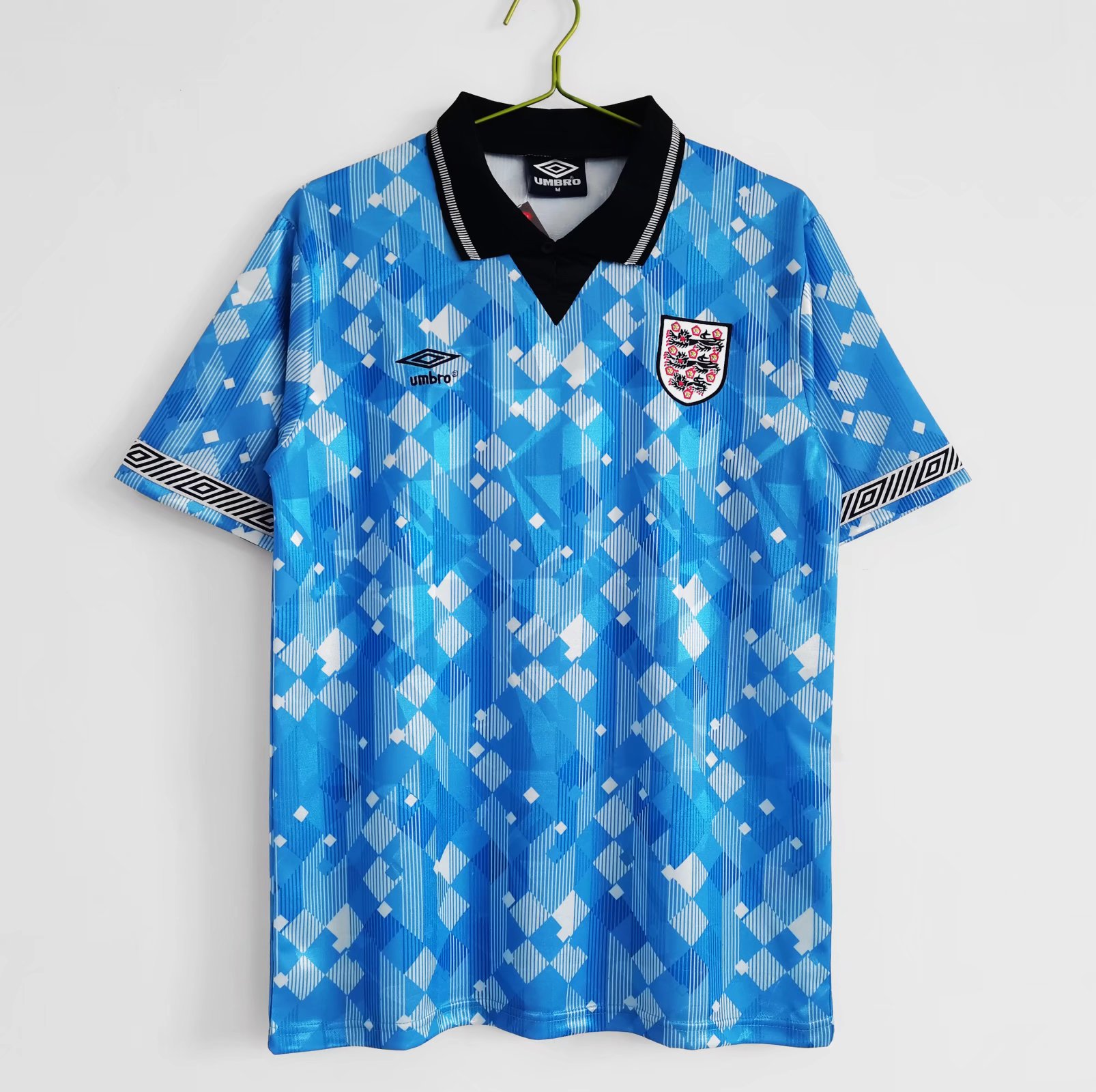 ManixJersey.com | Retro England 1990 Third Jersey -Customize Name, Number and Patch | Worldwide Shipping