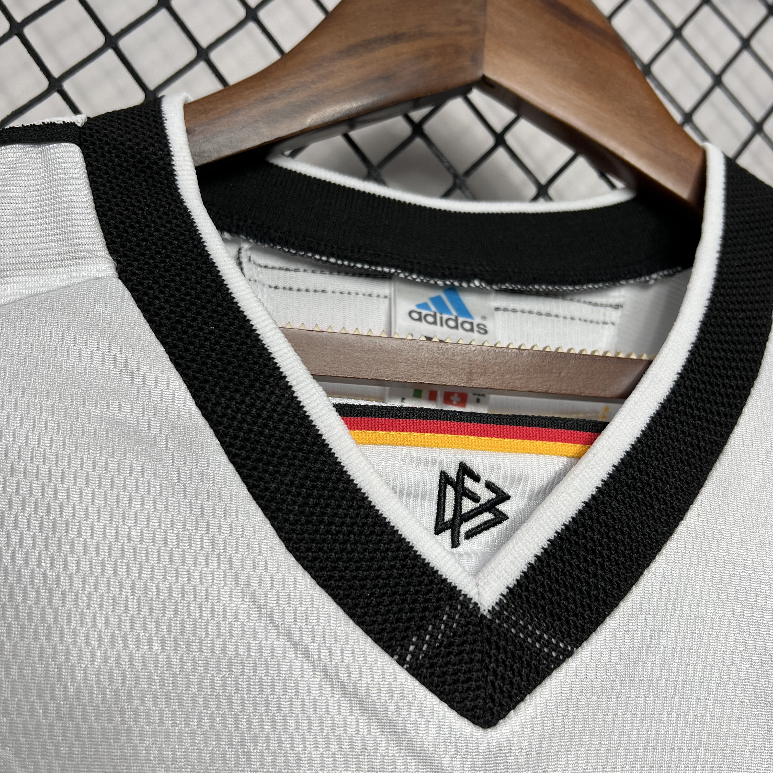 Higojerseys-Retro Germany 1998 Home Stadium Jersey