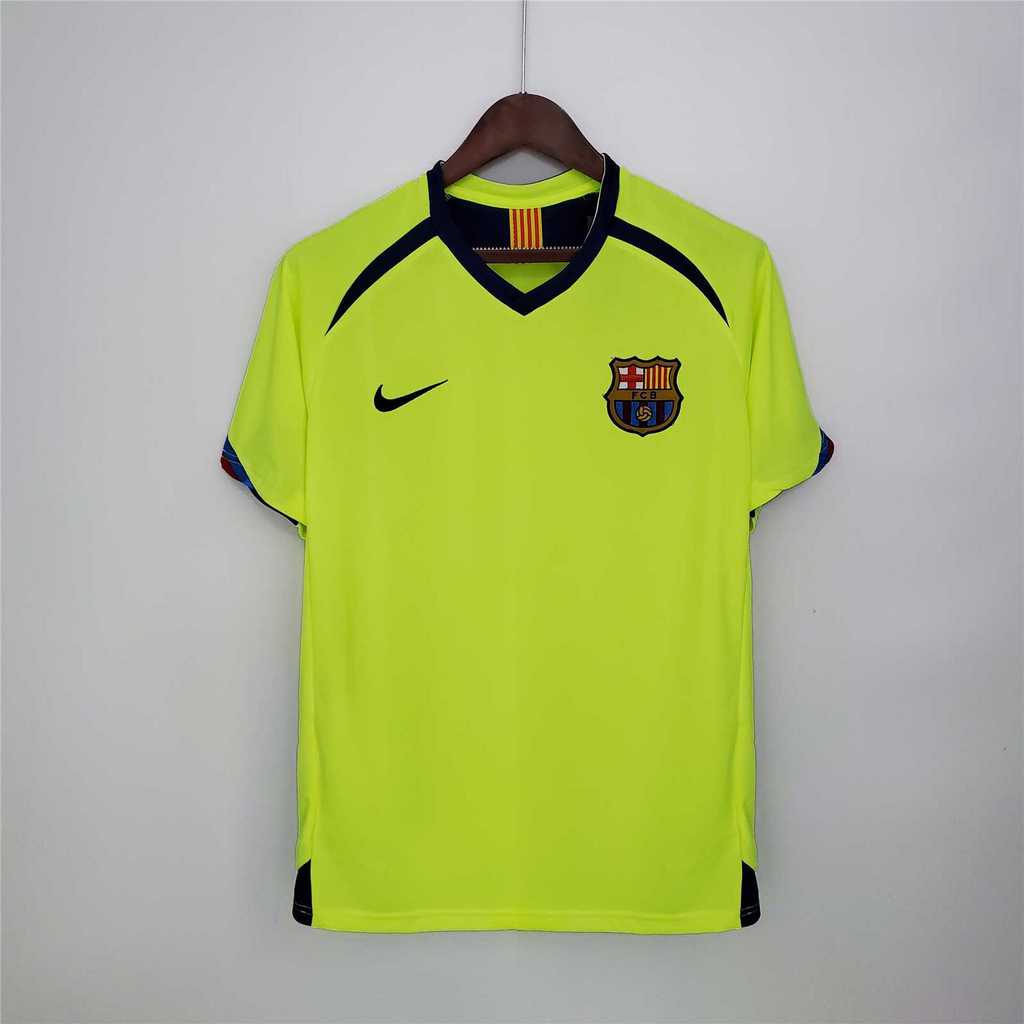 ManixJersey.com | Retro Barcelona 05-06 Away Jersey -Customize Name, Number and Patch | Worldwide Shipping