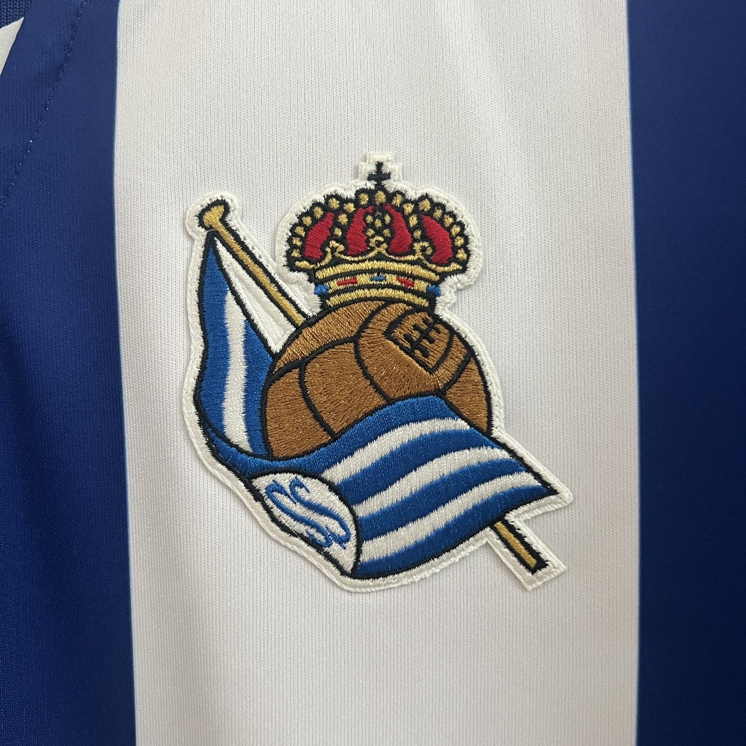 ManixJersey.com | Real Sociedad 24-25 Home Stadium Jersey - Fans Version -Customize Name, Number and Patch | Worldwide Shipping