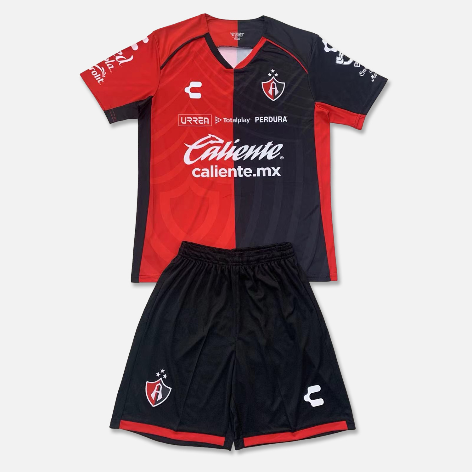 ManixJersey.com | Atlas FC 24-25 Home Kids Kit -Customize Name, Number and Patch | Worldwide Shipping