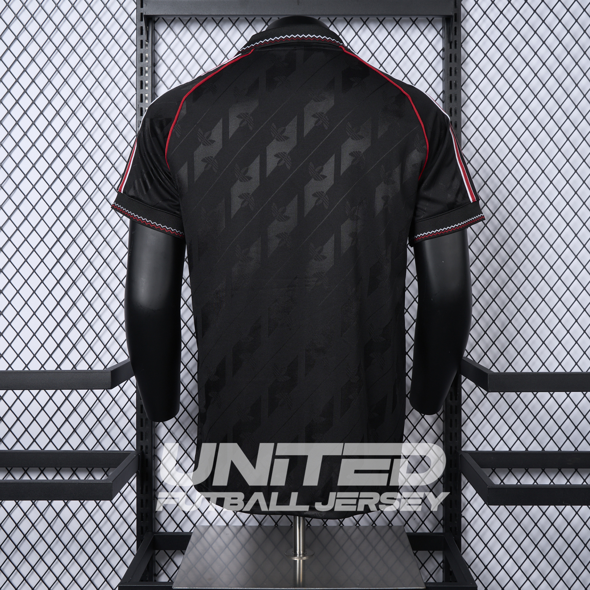 unitedfutballjersey-Manchester United 24-25 Originals LFSTLR Black Jersey - Player Version