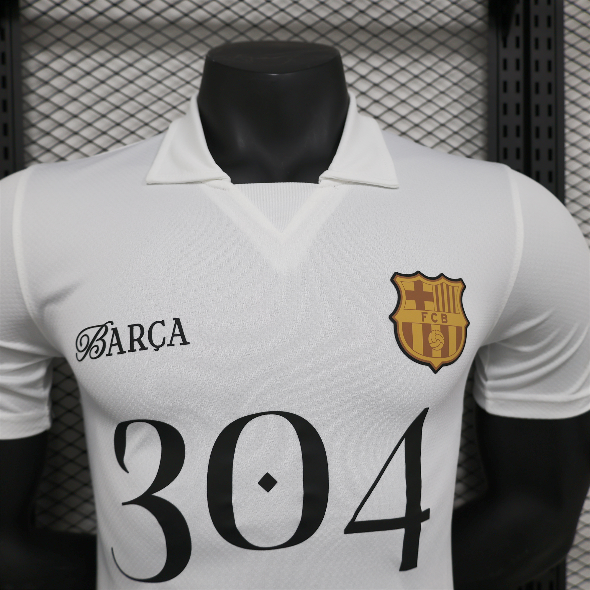 unitedfutballjersey-Barcelona 24-25 Yamal Anniversary White Jersey - Player Version