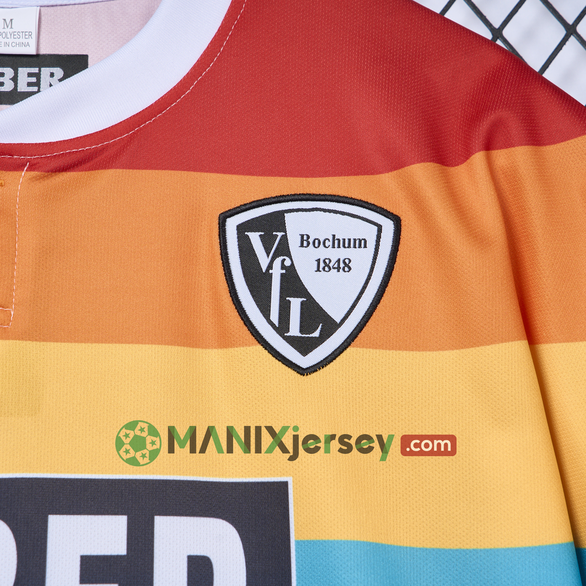 ManixJersey.com | Retro VfL Bochum 1997-99 Away Jersey -Customize Name, Number and Patch | Worldwide Shipping