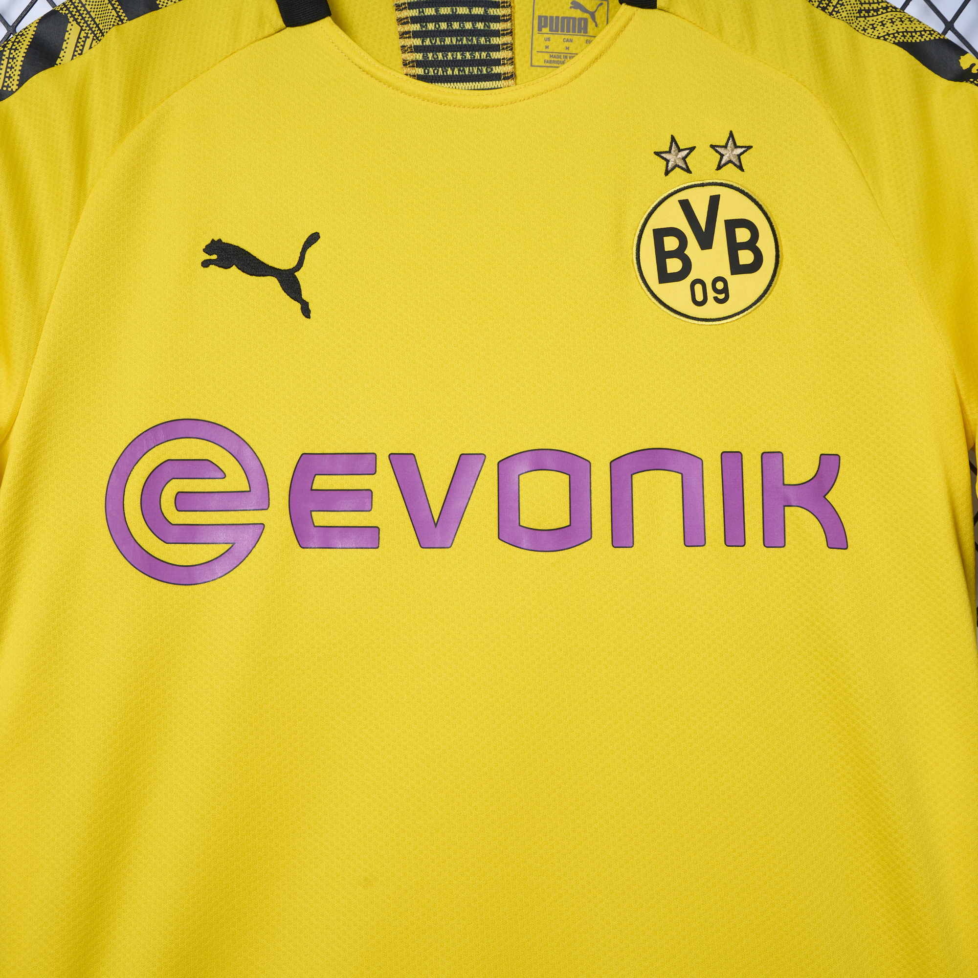 ManixJersey.com | Retro Dortmund 2019-20 Home Stadium Jersey -Customize Name, Number and Patch | Worldwide Shipping