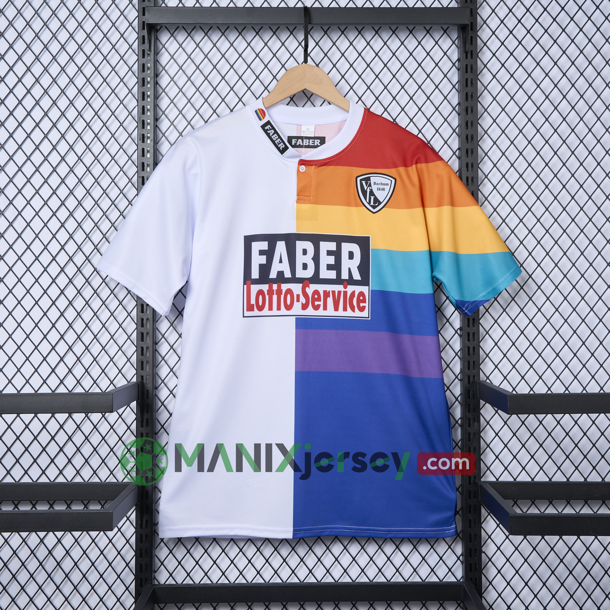 ManixJersey.com | Retro VfL Bochum 1997-99 Away Jersey -Customize Name, Number and Patch | Worldwide Shipping