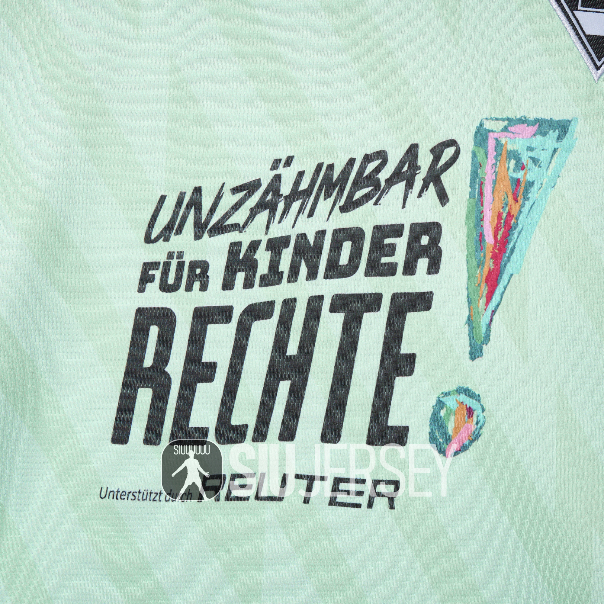 SIUjerseys-Borussia Mönchengladbach 24-25 World Children's Day Special Jersey - Fans Version