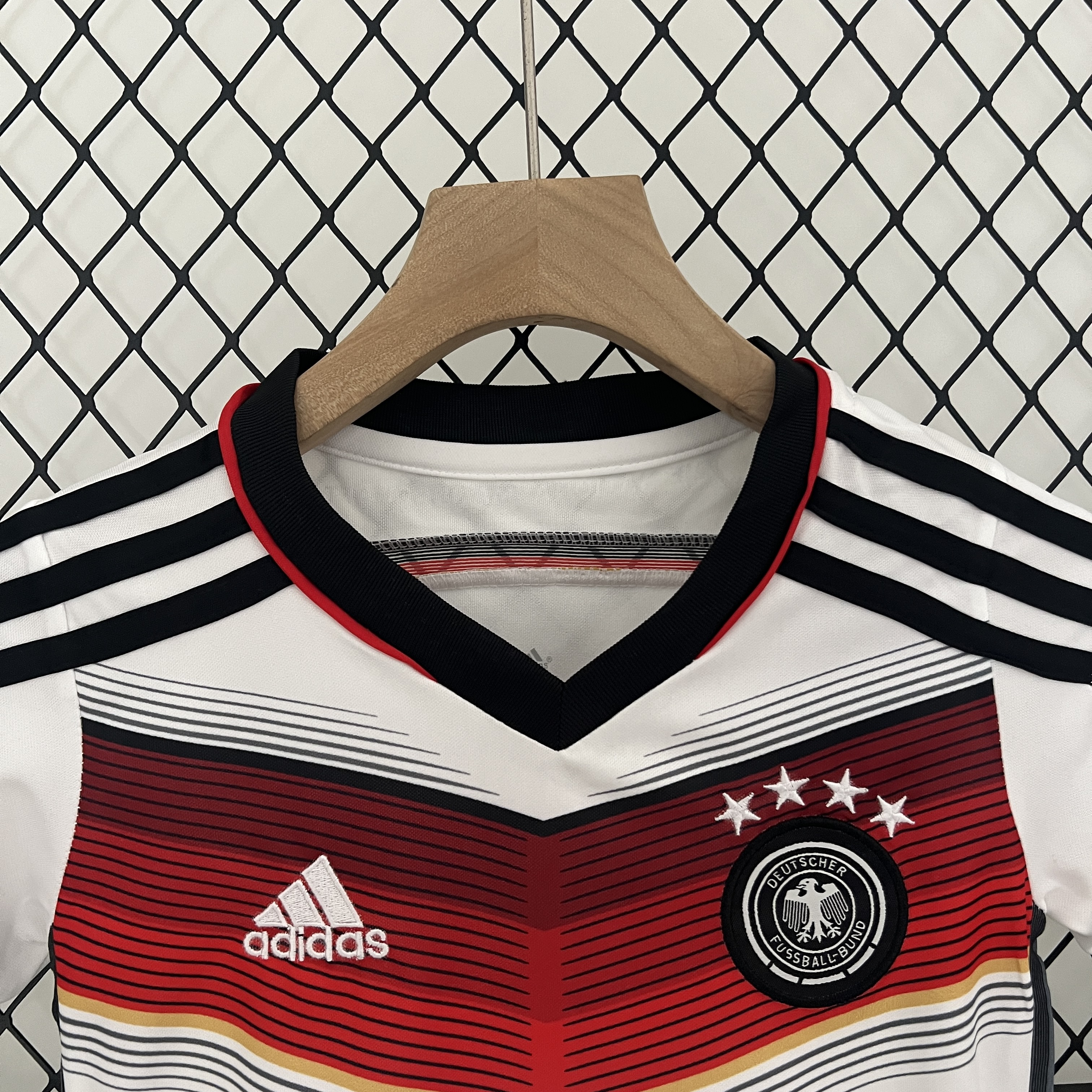 ManixJersey.com | Retro Germany 2014 Home Stadium Kids Kit -Customize Name, Number and Patch | Worldwide Shipping