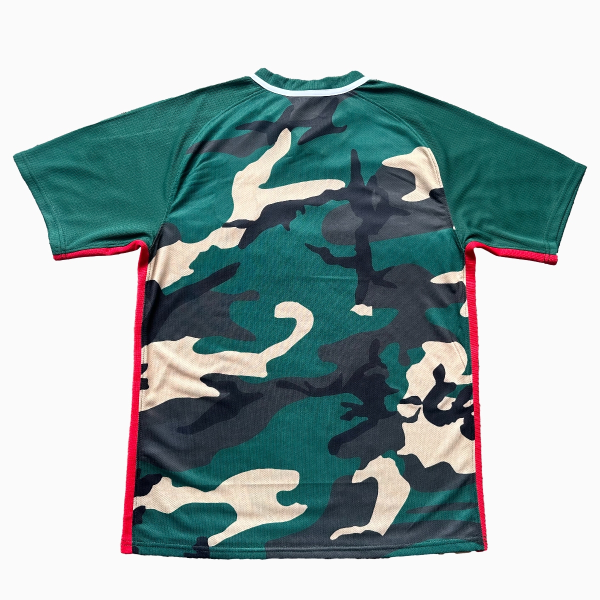 ManixJersey.com | Barcelona 24-25 Green Camouflage Style Training Jersey - Fans Version -Customize Name, Number and Patch | Worldwide Shipping