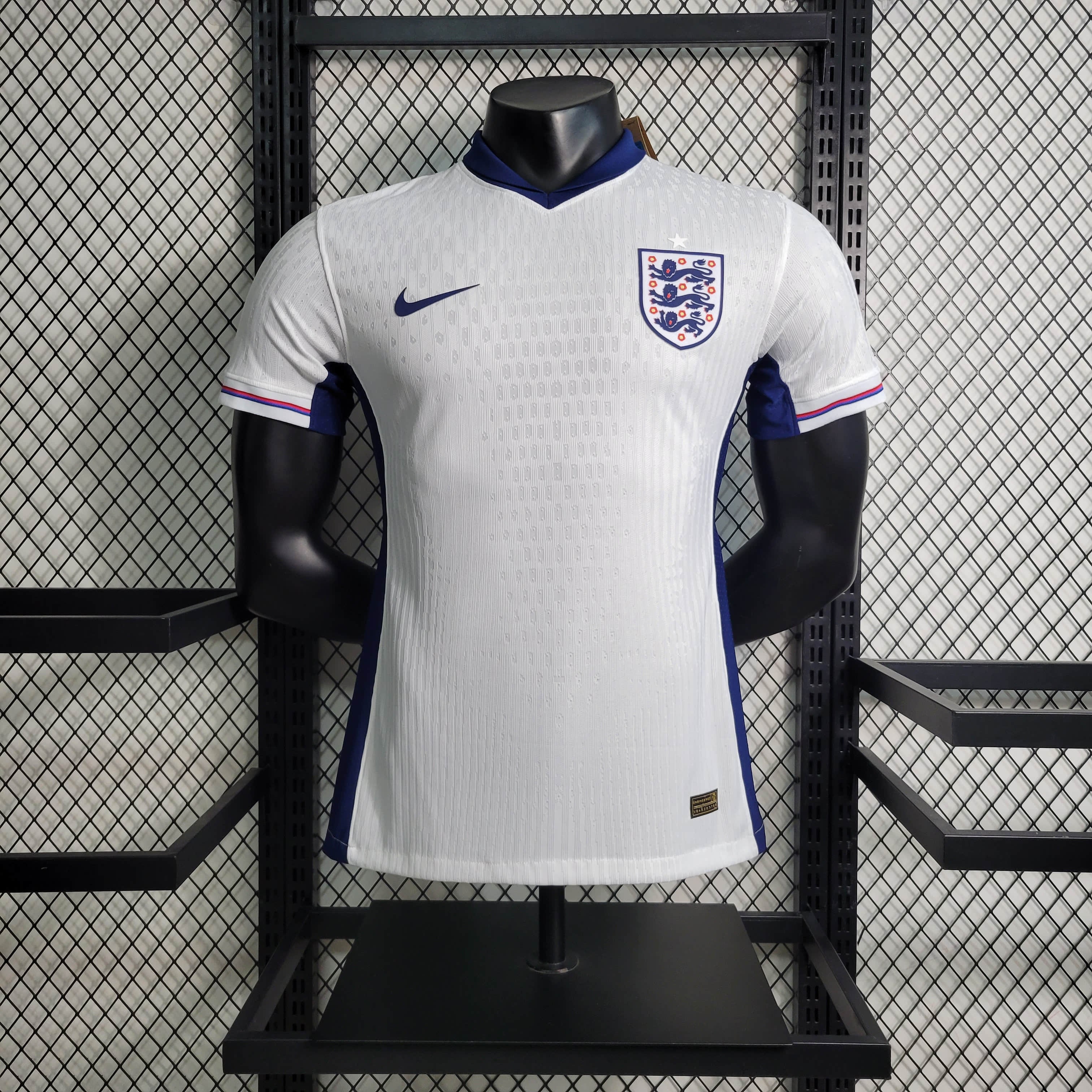 SIUjerseys-England 2024 Home Stadium Jersey - Player Version