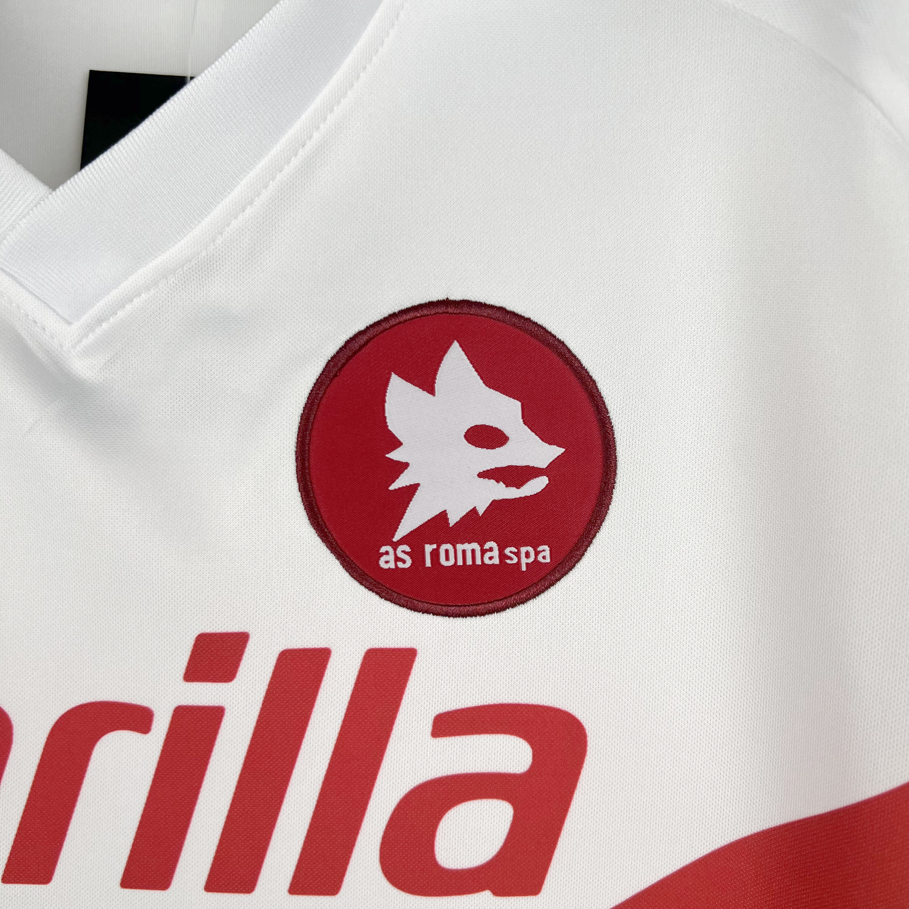 SIUjerseys-Retro Roma 1990-91 Away Stadium Jersey