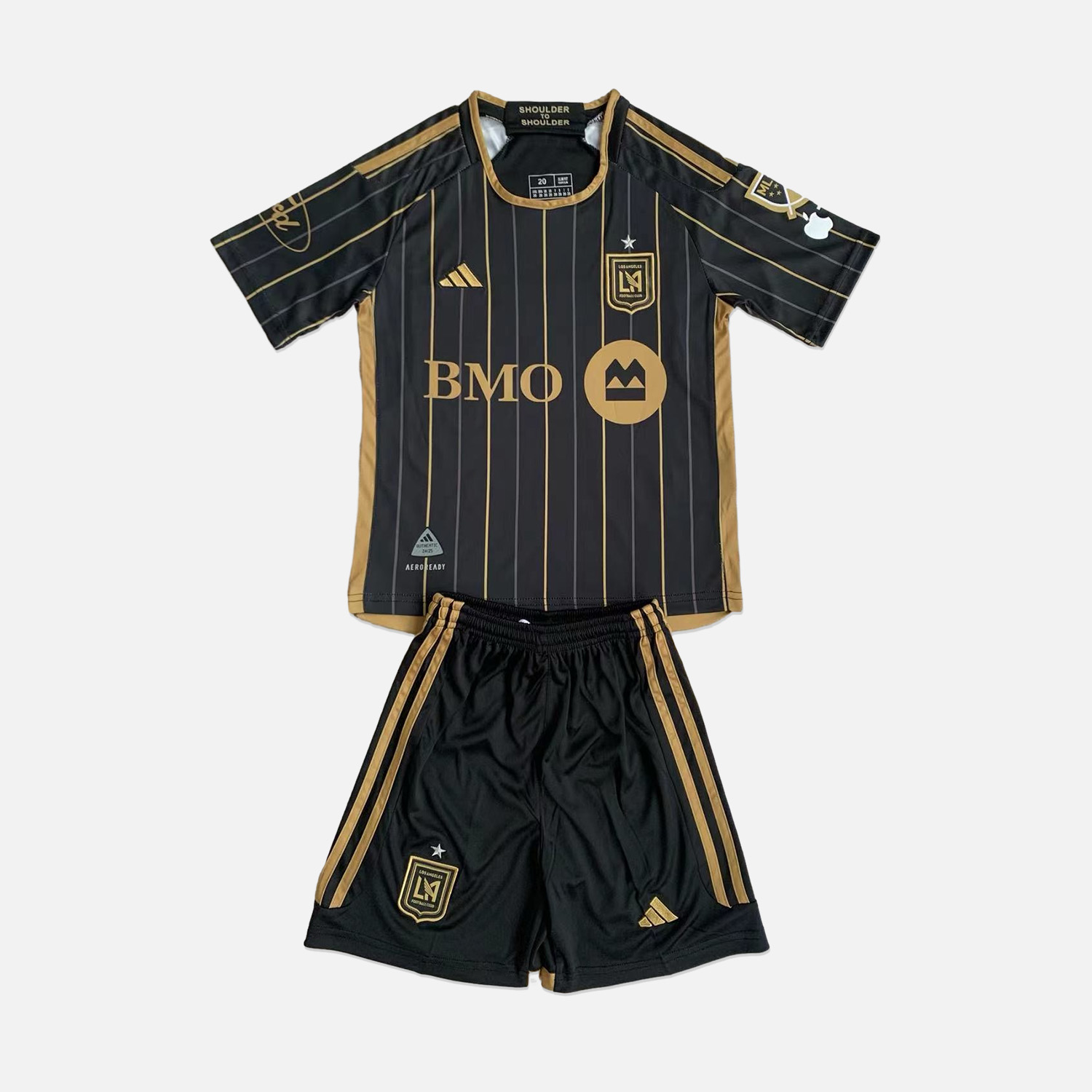 ManixJersey.com | Los Angeles FC 2024 Home Men's Adult Jersey Set - Fans Version -Customize Name, Number and Patch | Worldwide Shipping
