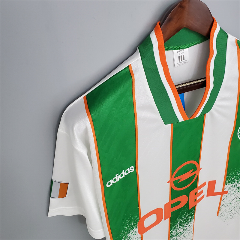 ManixJersey.com | Retro Ireland 1994 Away Jersey -Customize Name, Number and Patch | Worldwide Shipping