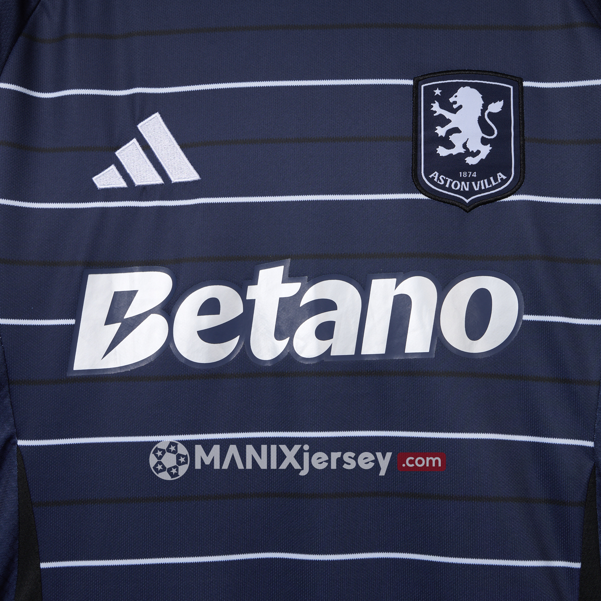 ManixJersey.com | Aston Villa 24-25 Third Jersey - Fans Version -Customize Name, Number and Patch | Worldwide Shipping