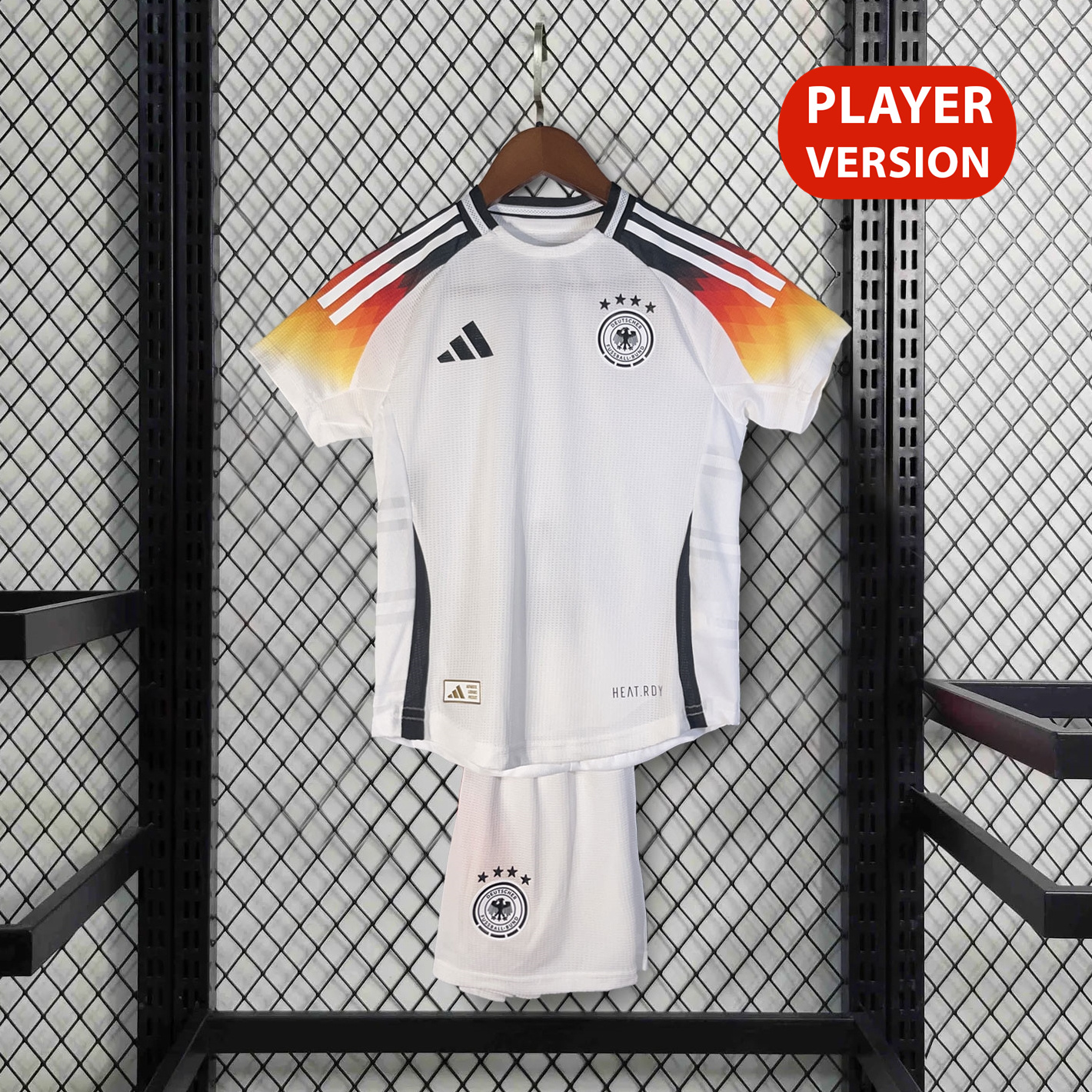 unitedfutballjersey-Germany 2024 Home Stadium Kids Kit - Player Version