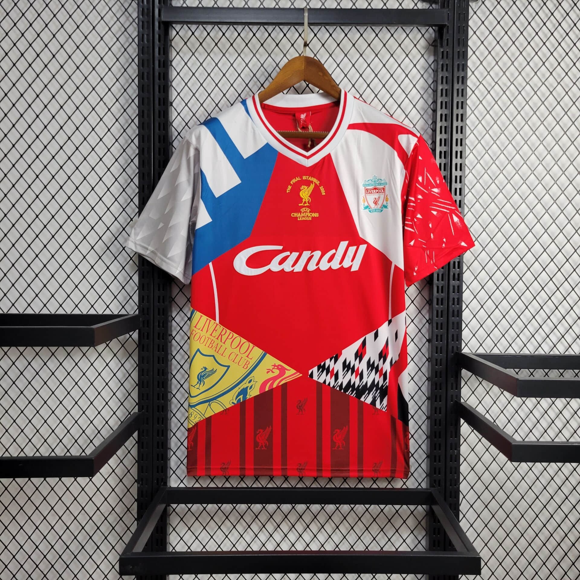 ManixJersey.com | Retro Liver.pool Mixed Commemorative Edition Jersey -Customize Name, Number and Patch | Worldwide Shipping