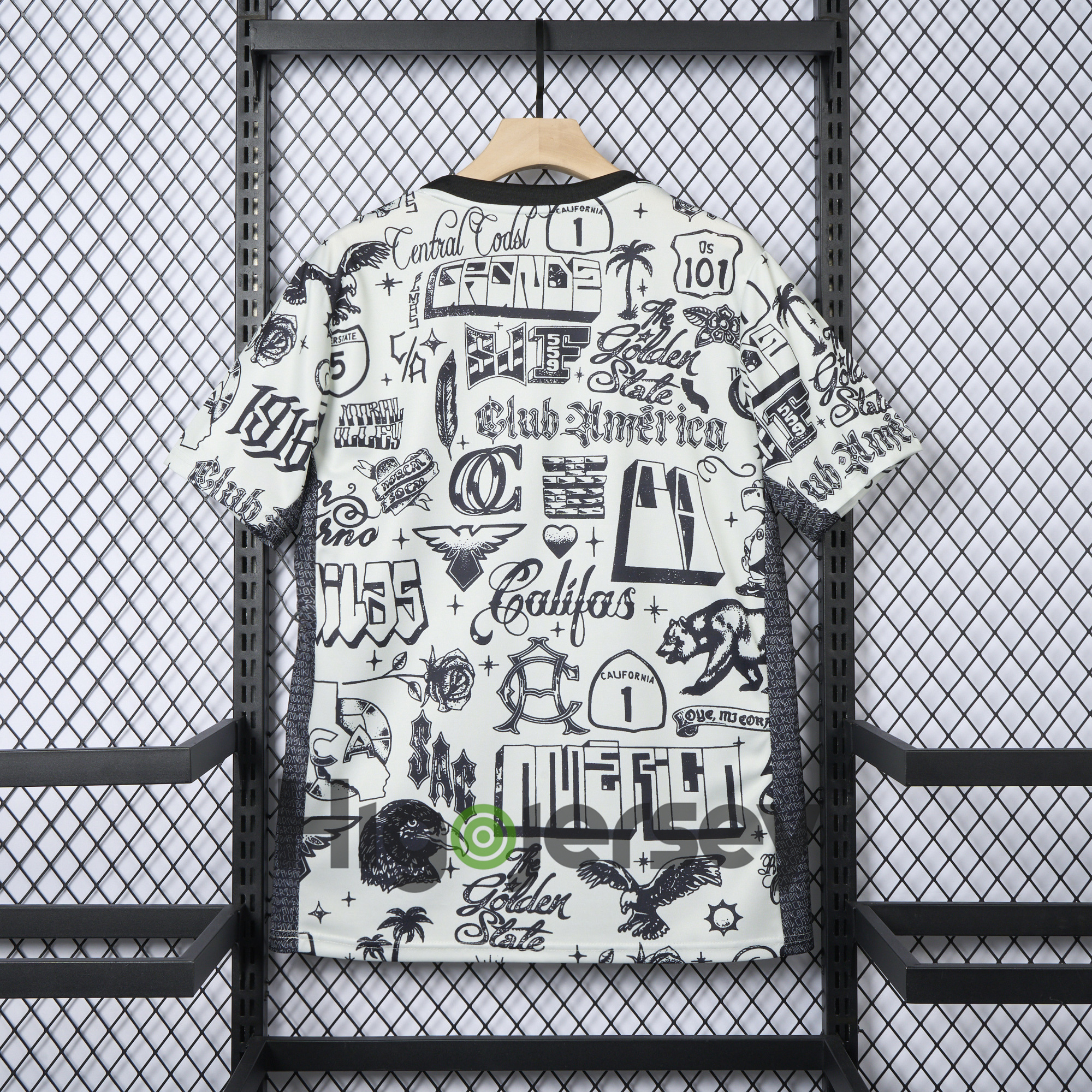 Higojerseys-Club América 24-25 Pre-match 2 White Training Jersey - Fans Version