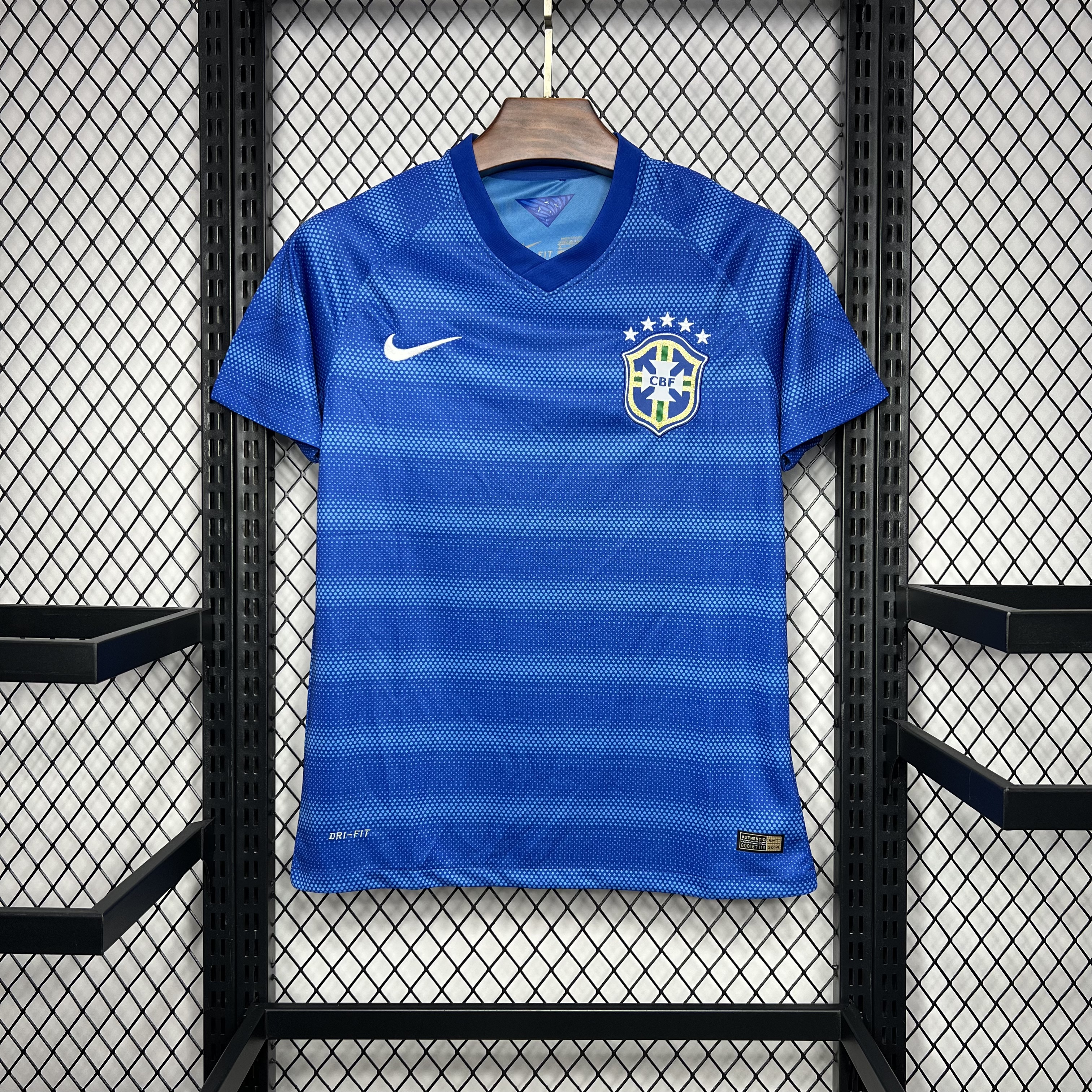 SIUjerseys-Retro Brazil 2014 Away Jersey