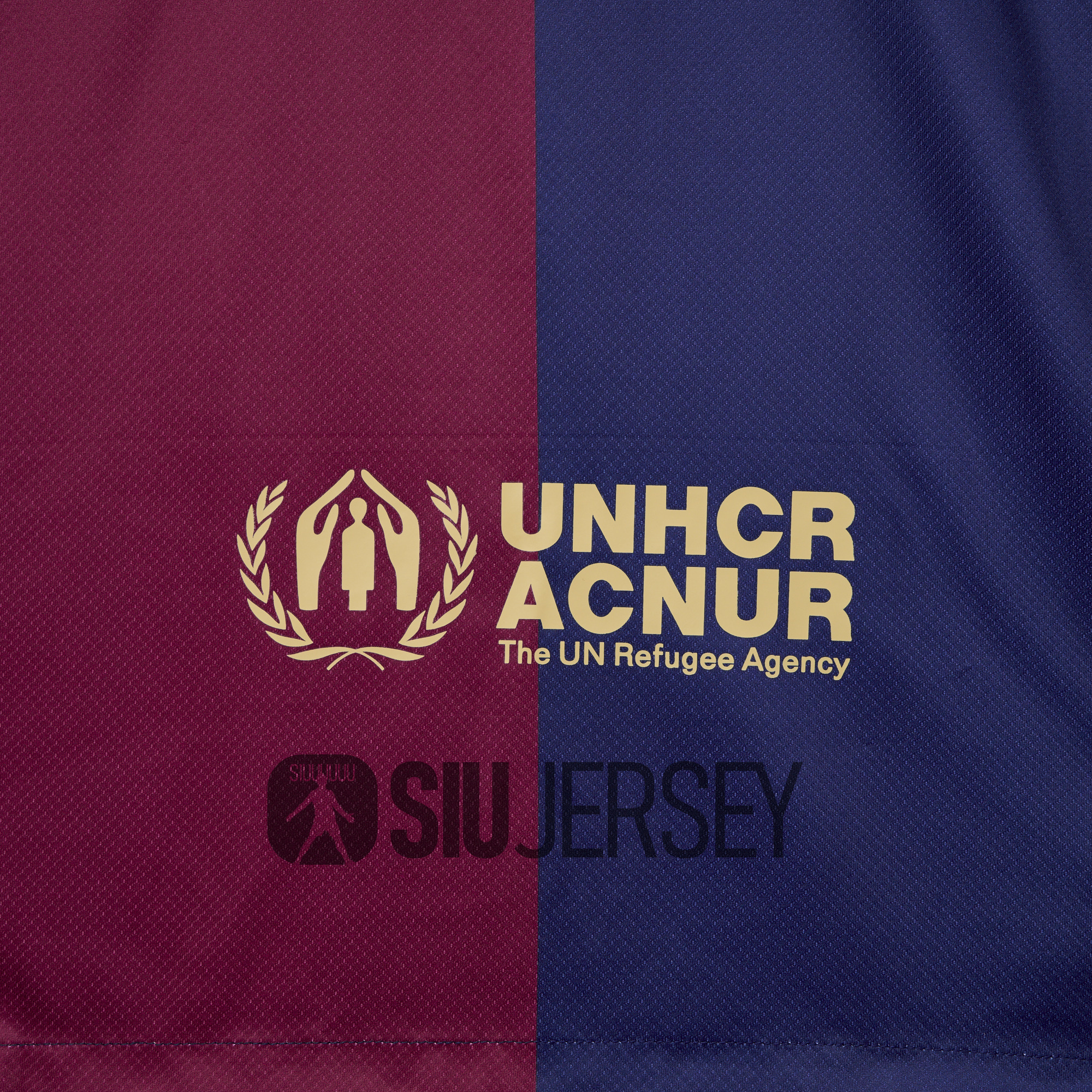 SIUjerseys-Barcelona 24-25 Home Unsponsored Jersey - Fans Version