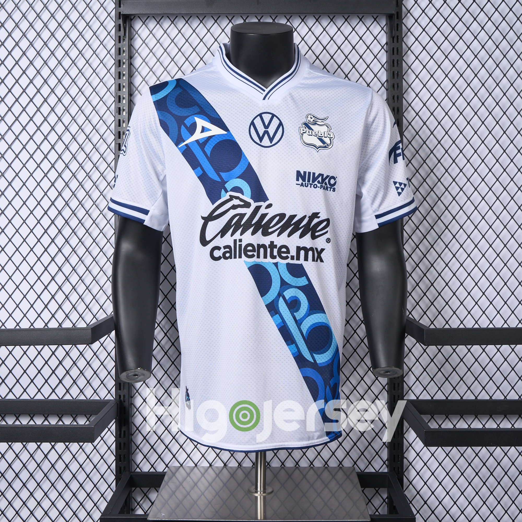 Higojerseys-Club Puebla 24-25 Home Jersey - Player Version