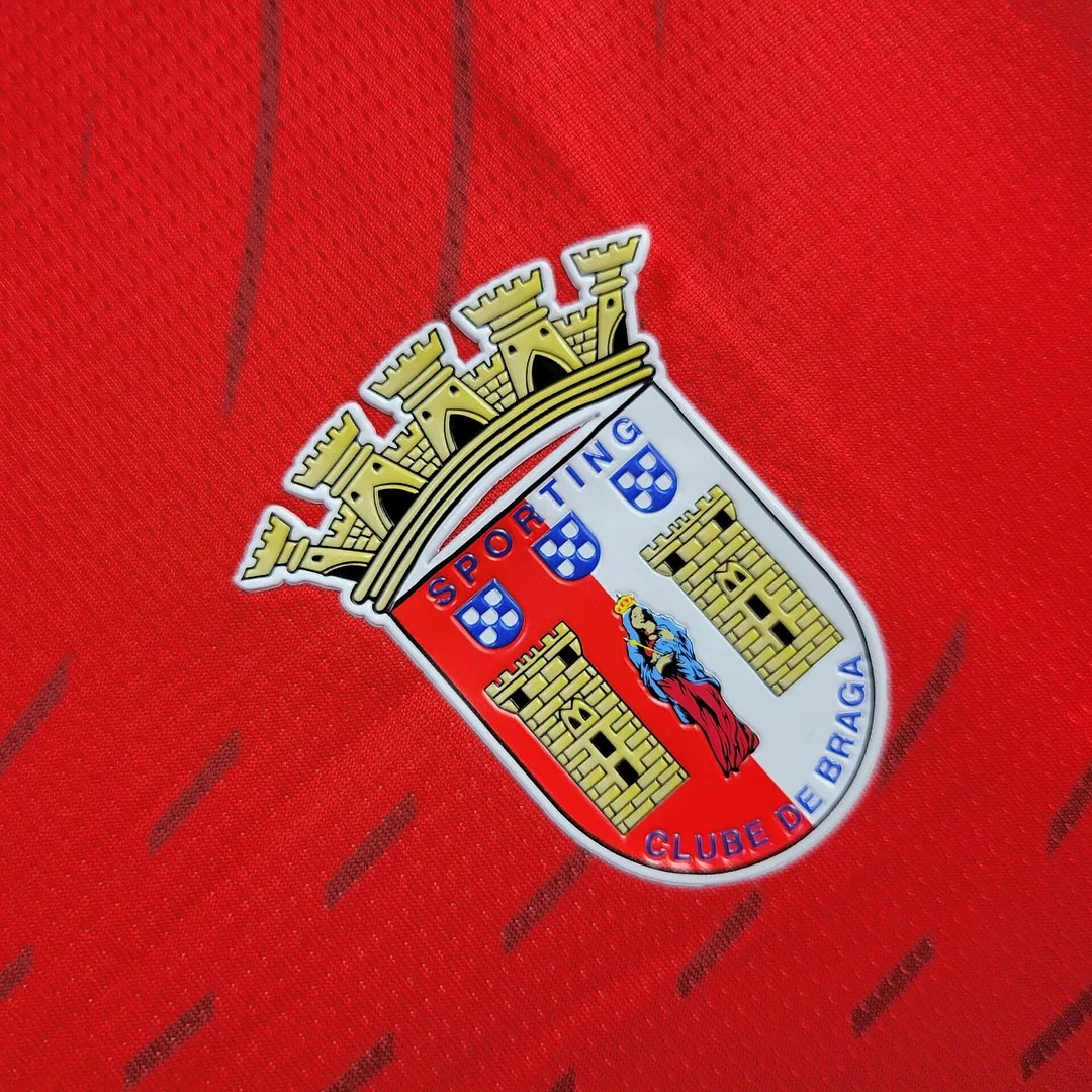 unitedfutballjersey-SC Braga 24-25 Home Stadium Jersey - Fans Version