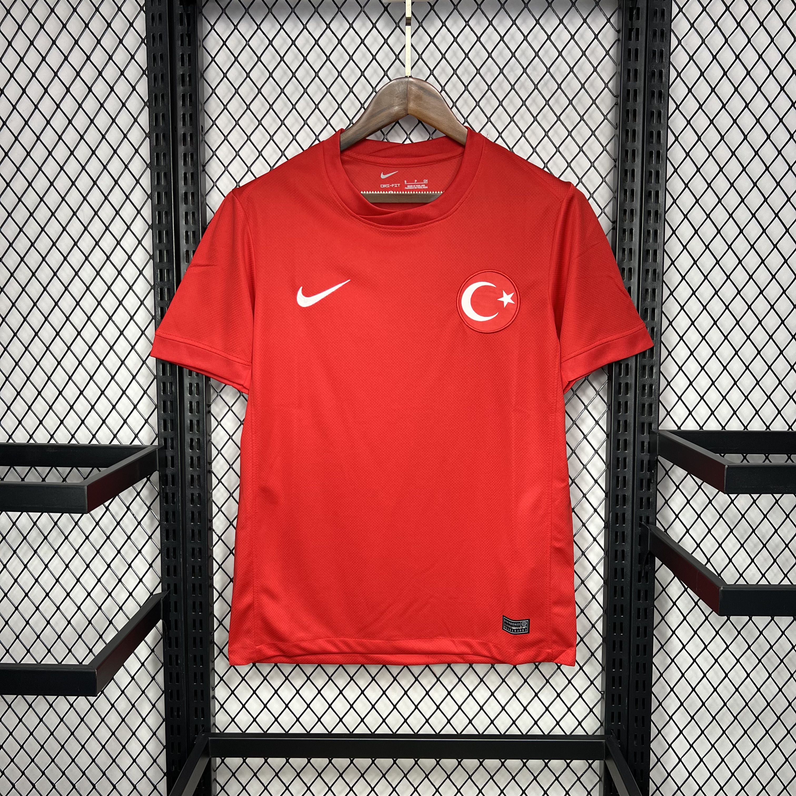 ManixJersey.com | Turkey 2024 Away Stadium Jersey - Fans Version -Customize Name, Number and Patch | Worldwide Shipping