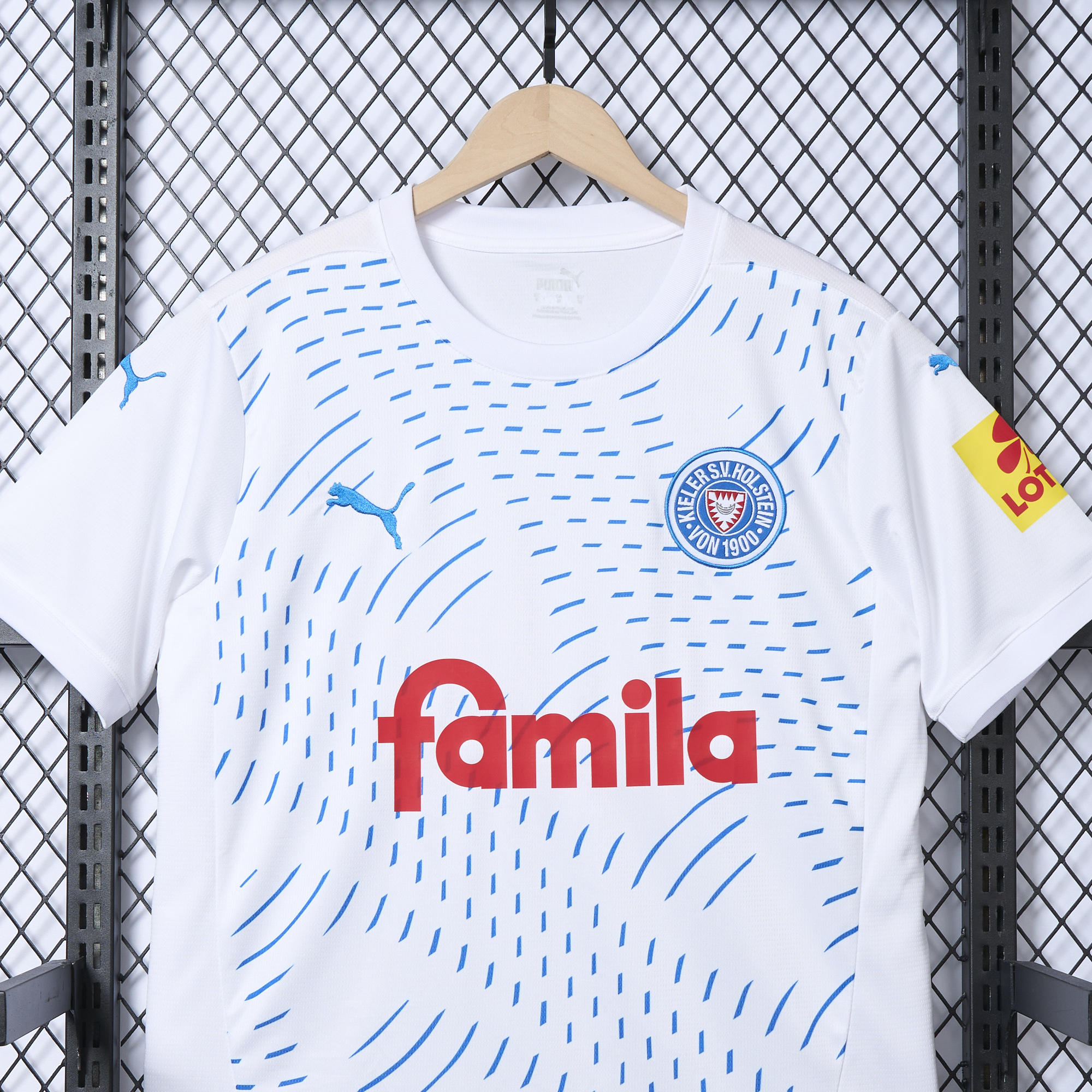 ManixJersey.com | Holstein Kiel 24-25 Away Jersey - Fans Version -Customize Name, Number and Patch | Worldwide Shipping