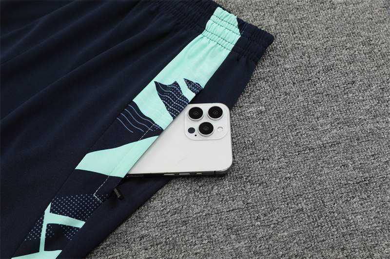 JerseysGala.com | Real Madrid 24-25 Long Sleeve Training Set - Light Green -Customize Name, Number and Patch | Worldwide Shipping
